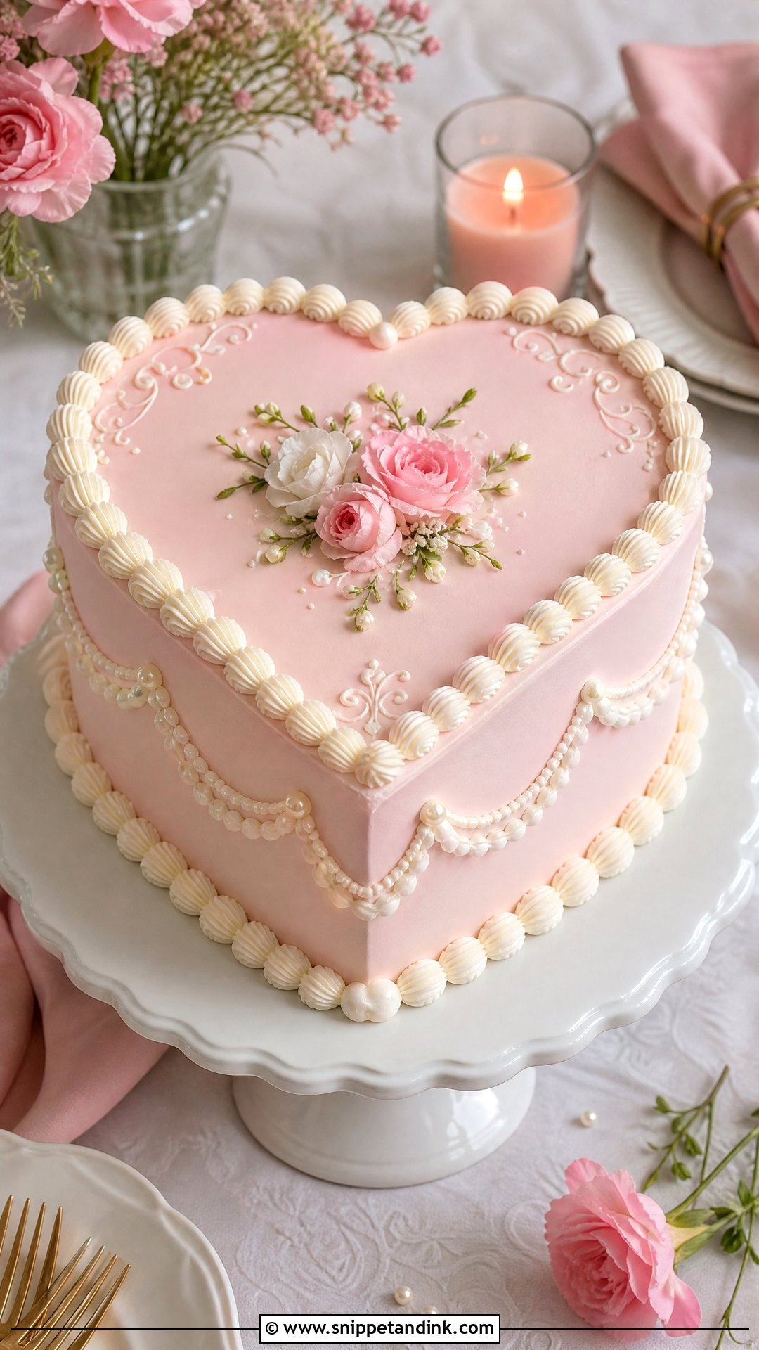1 Kg Wedding Cake With Heart Shape - Snippet and Ink - 30 1 Kg Cake Designs for Wedding