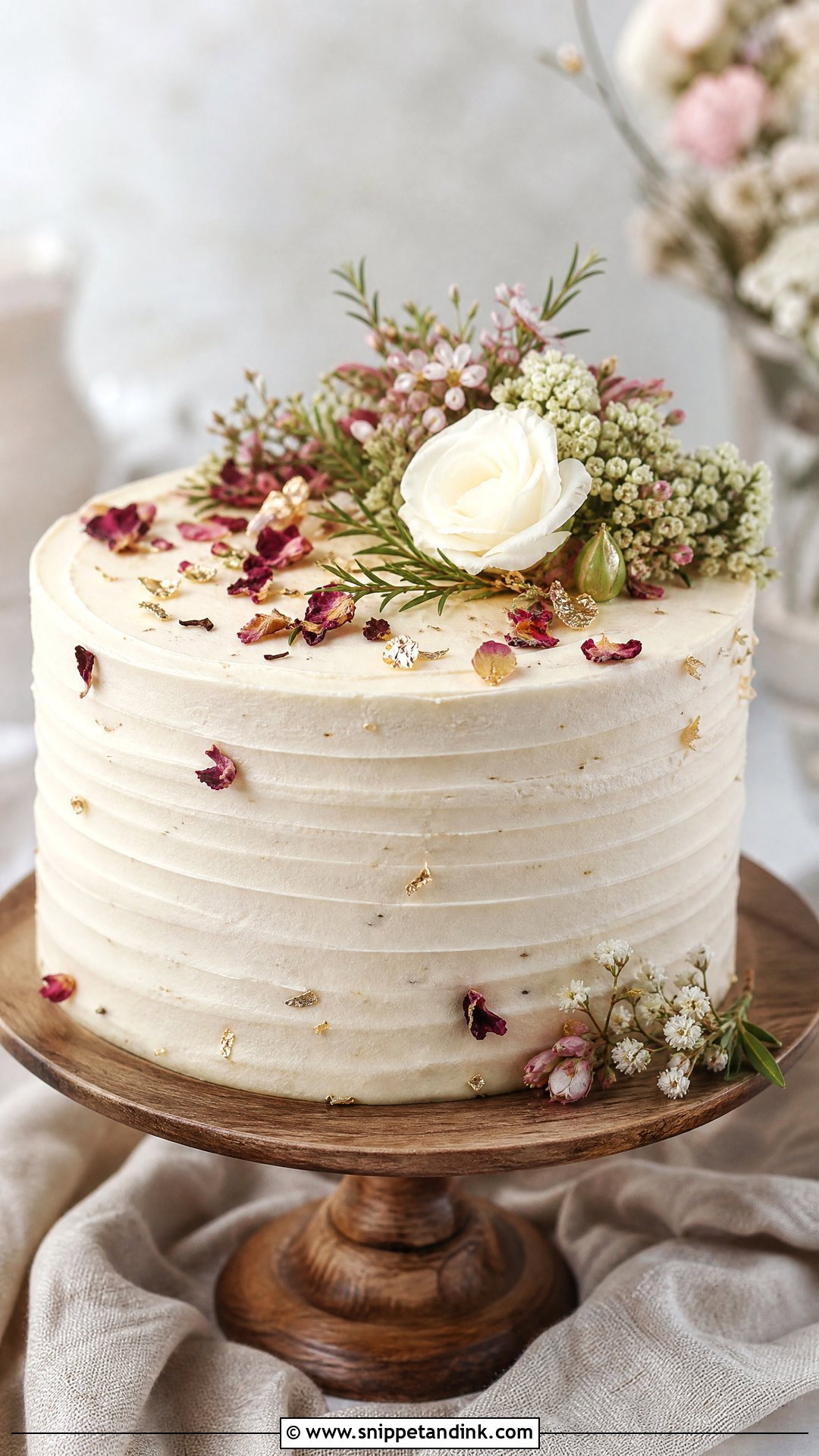 1 Kg Wedding Cake With Textured Buttercream - Snippet and Ink - 30 1 Kg Cake Designs for Wedding
