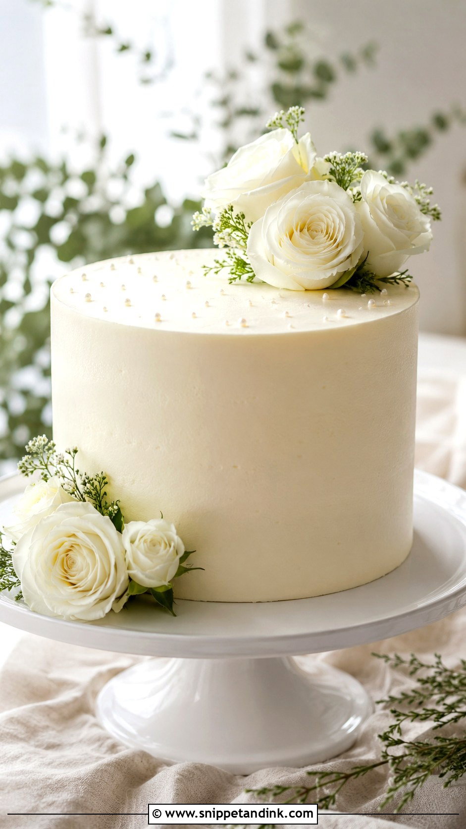 10 Inch Buttercream Wedding Cake - Snippet and Ink - 20 10 Inch Wedding Cake Ideas