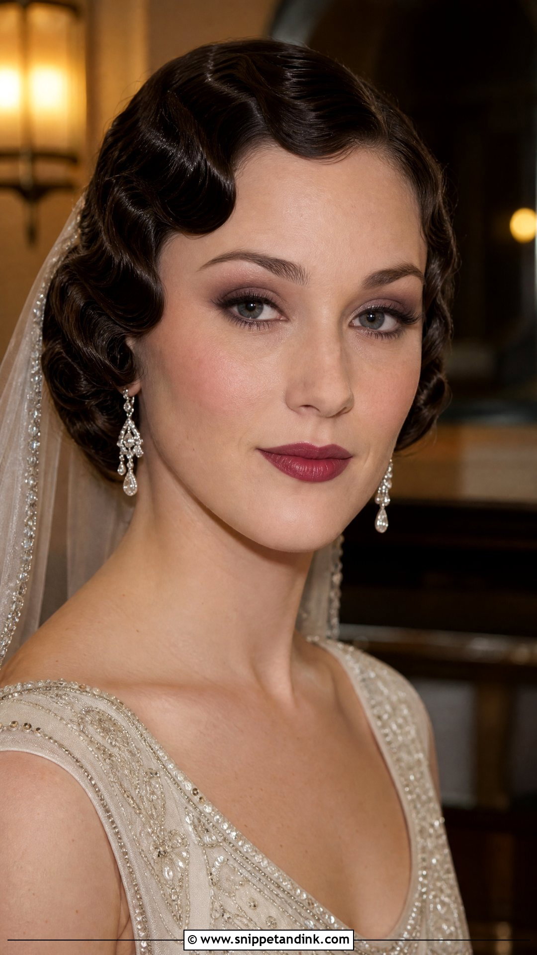 1920s Bridal Makeup - Snippet and Ink - 25 Vintage Bridal Makeup Ideas