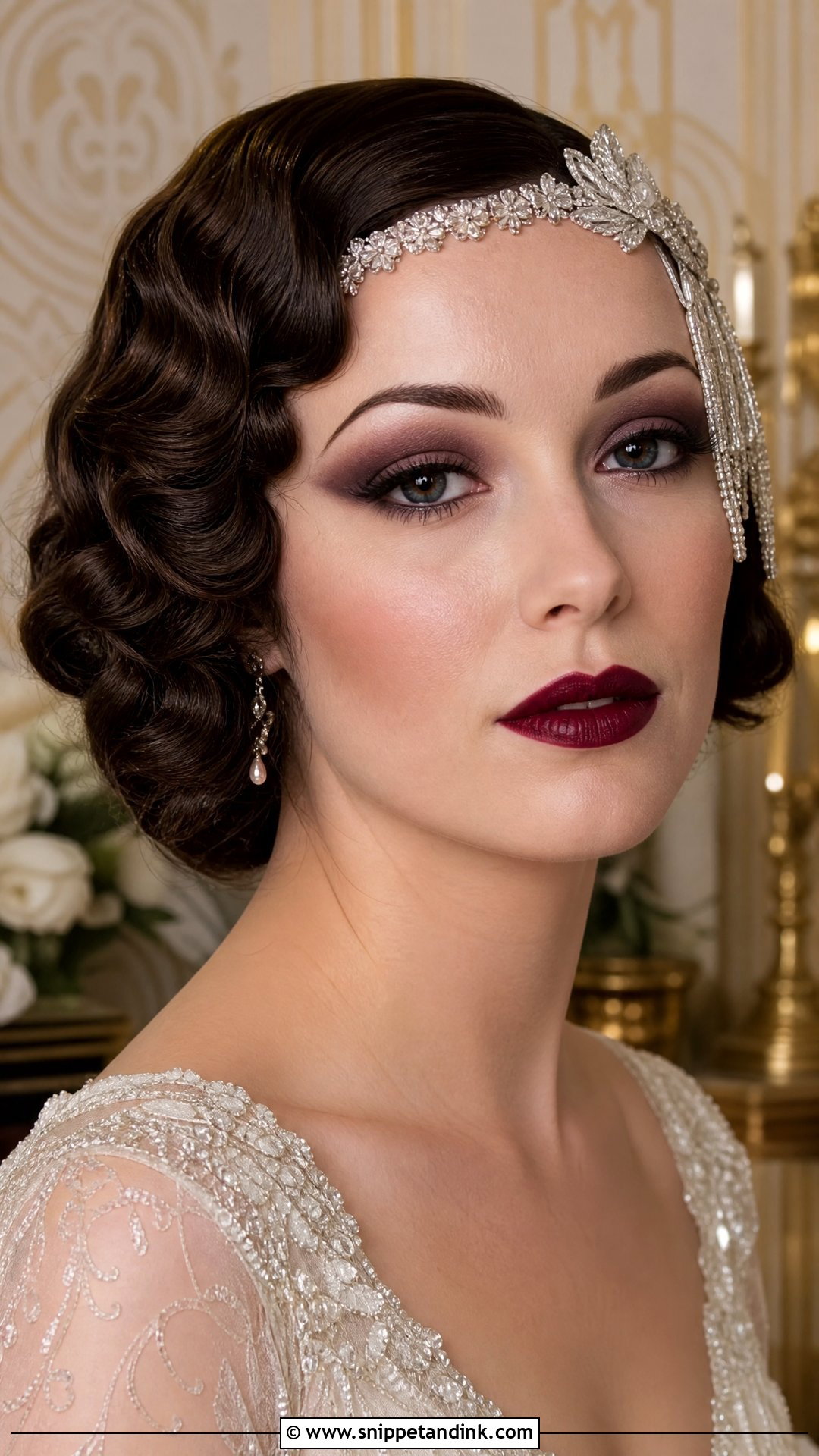 1920s Wedding Makeup - Snippet and Ink - 20 Vintage Wedding Makeup Looks