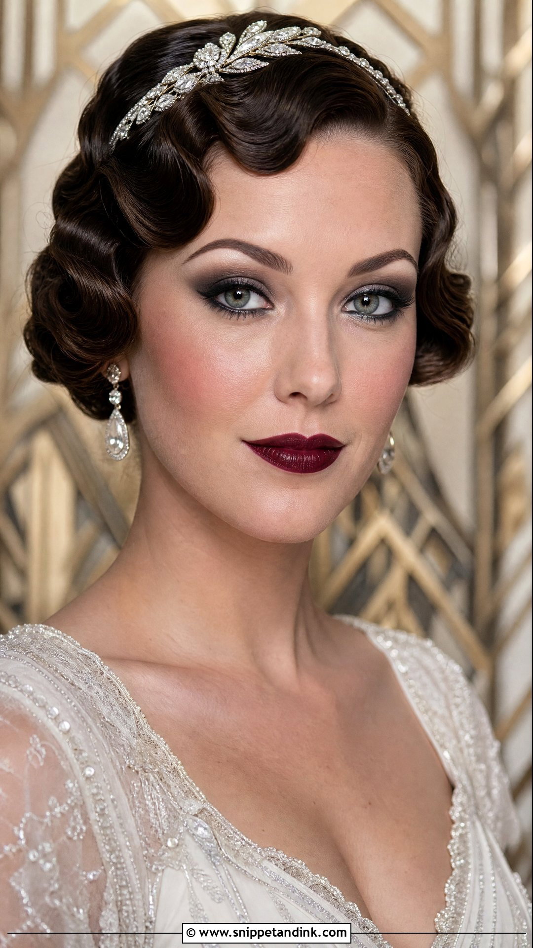1920s Wedding Makeup - Snippet and Ink - 25 Vintage Wedding Makeup Ideas