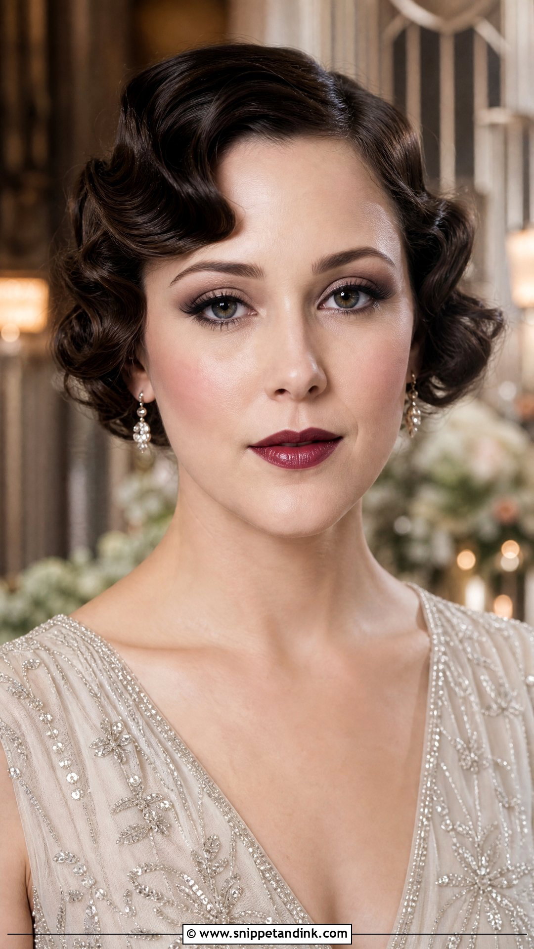 1920s Wedding Makeup - Snippet and Ink - 20 Retro Wedding Makeup Ideas