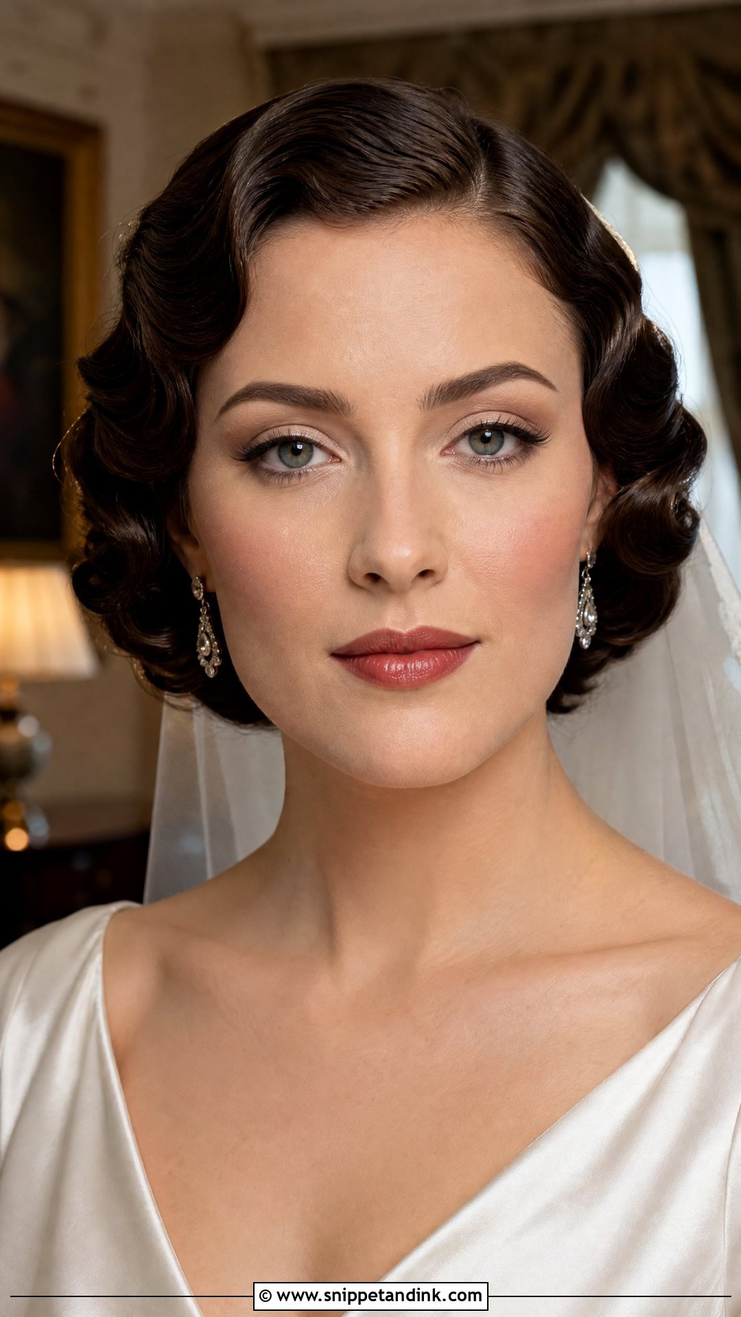 1930s Wedding Makeup - Snippet and Ink - 20 Retro Wedding Makeup Ideas