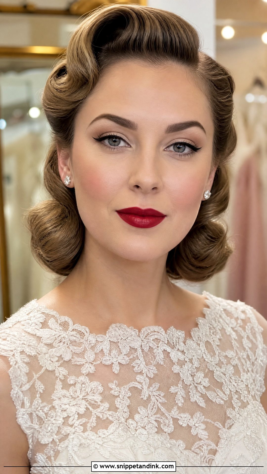 1940s Wedding Makeup - Snippet and Ink - 20 Vintage Wedding Makeup Looks