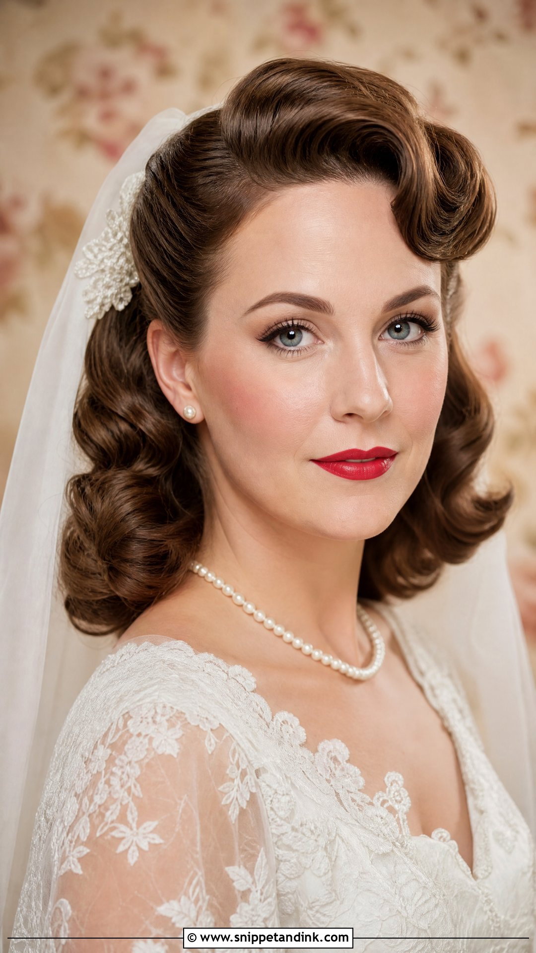 1940s Wedding Makeup - Snippet and Ink - 25 Vintage Wedding Makeup Ideas