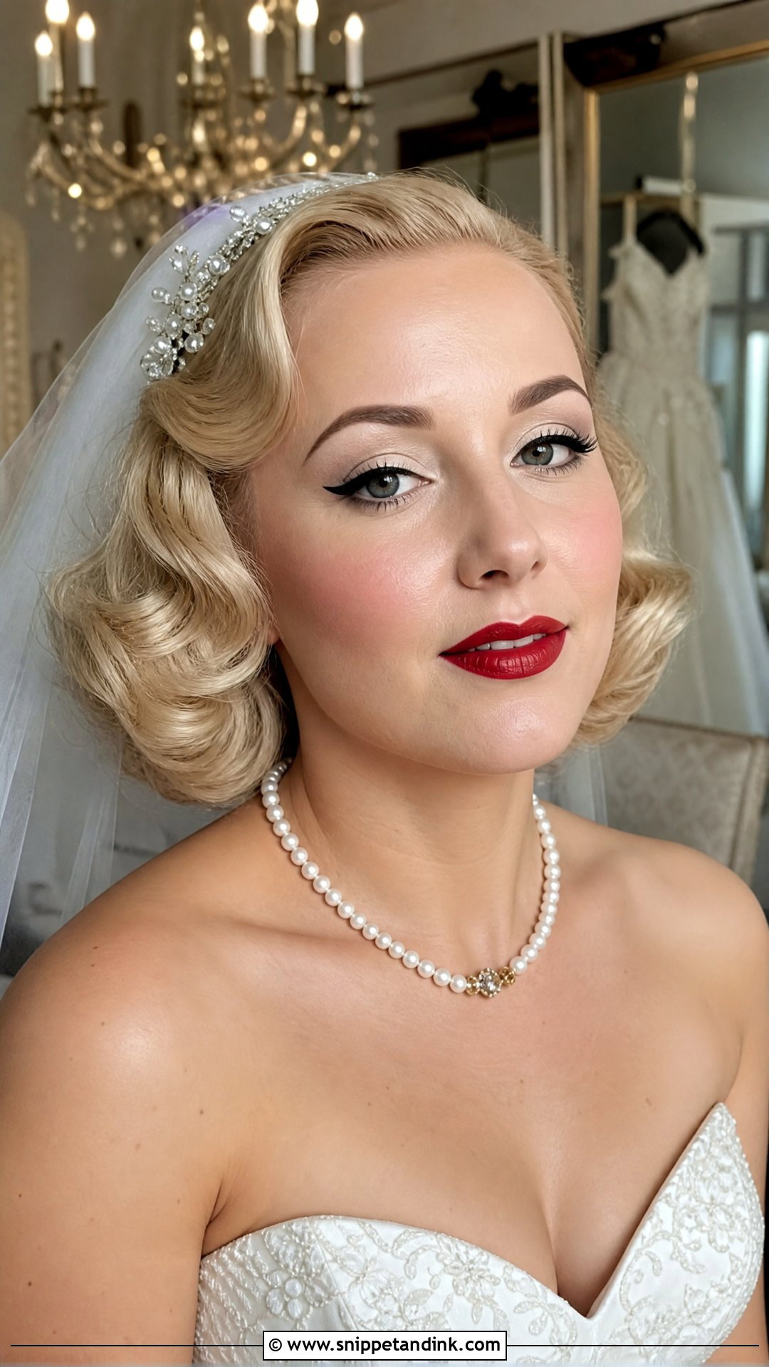 1950s Bridal Makeup - Snippet and Ink - 25 Vintage Bridal Makeup Ideas