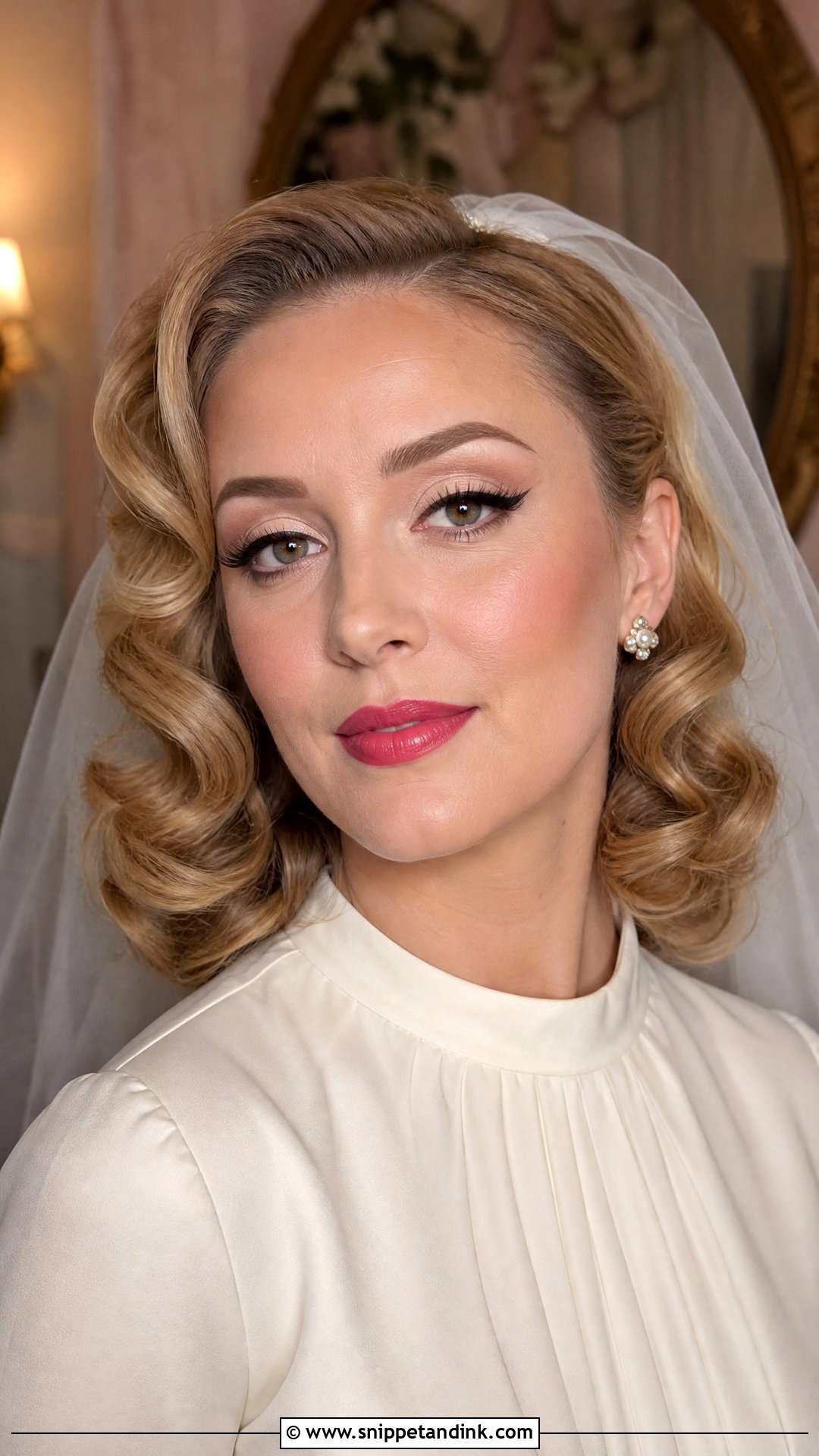 1950s Wedding Makeup - Snippet and Ink - 20 Retro Wedding Makeup Ideas