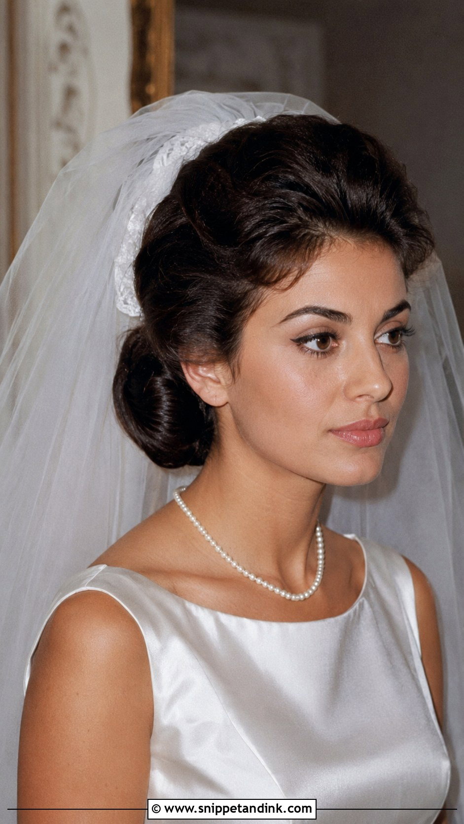 1960s Wedding Chignon Hair - Snippet and Ink - 20 1960s Wedding Hair Ideas