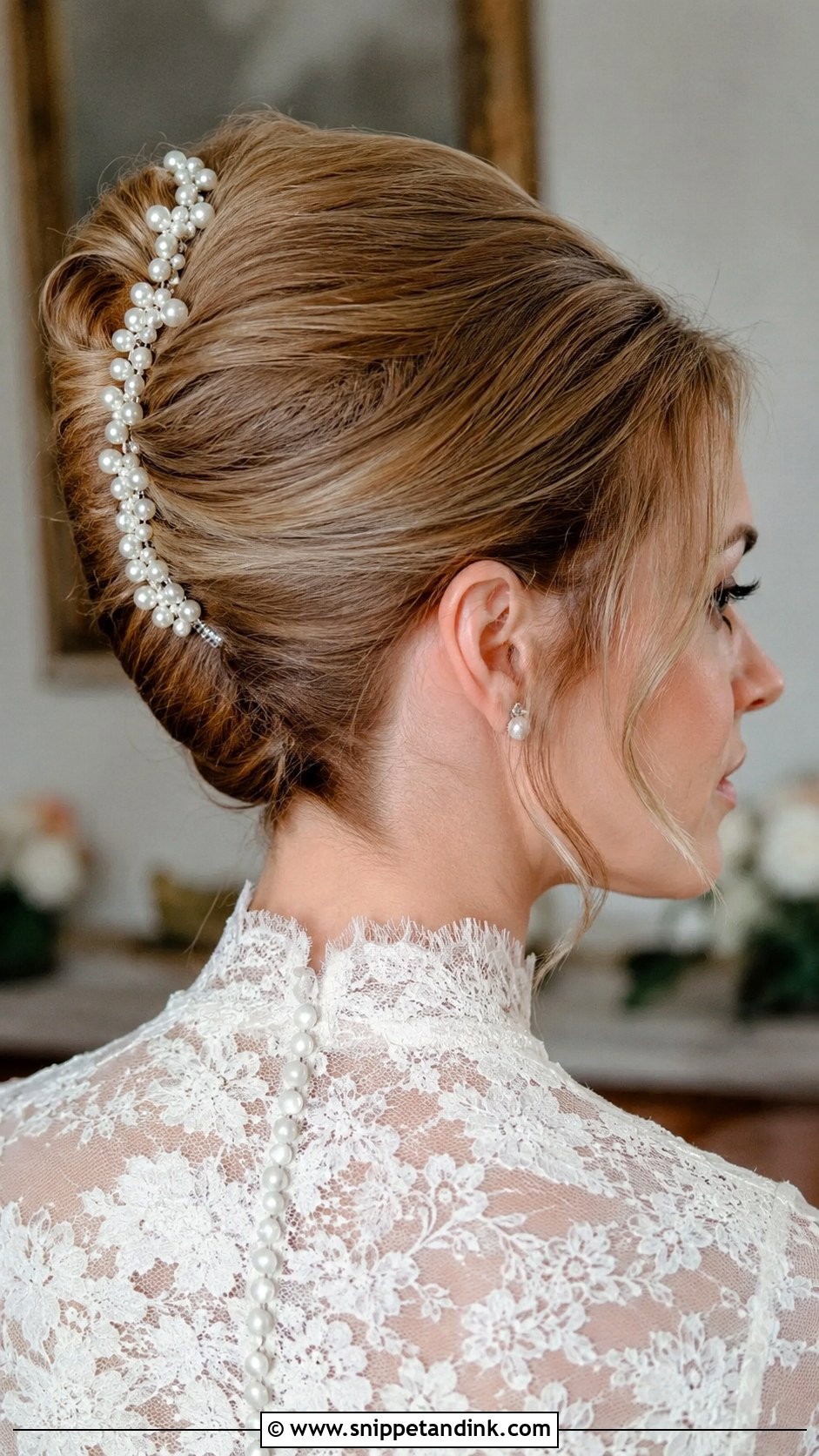 1960s Wedding French Twist Hair - Snippet and Ink - 20 1960s Wedding Hair Ideas