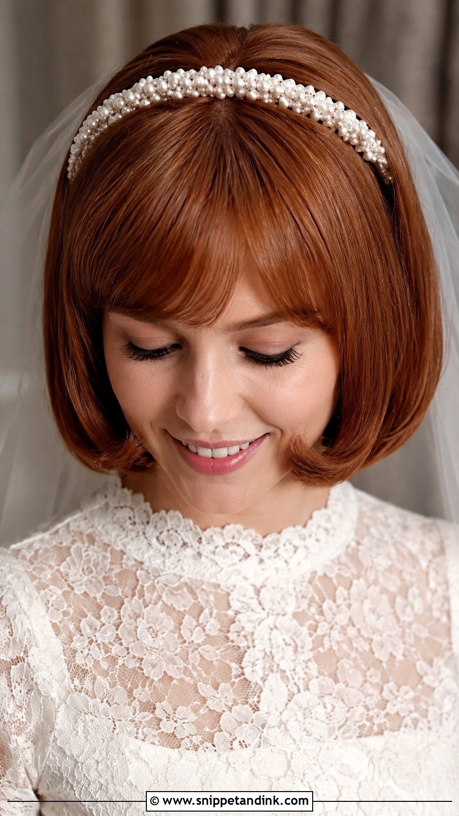 1960s Wedding Pageboy Hair - Snippet and Ink - 20 1960s Wedding Hair Ideas