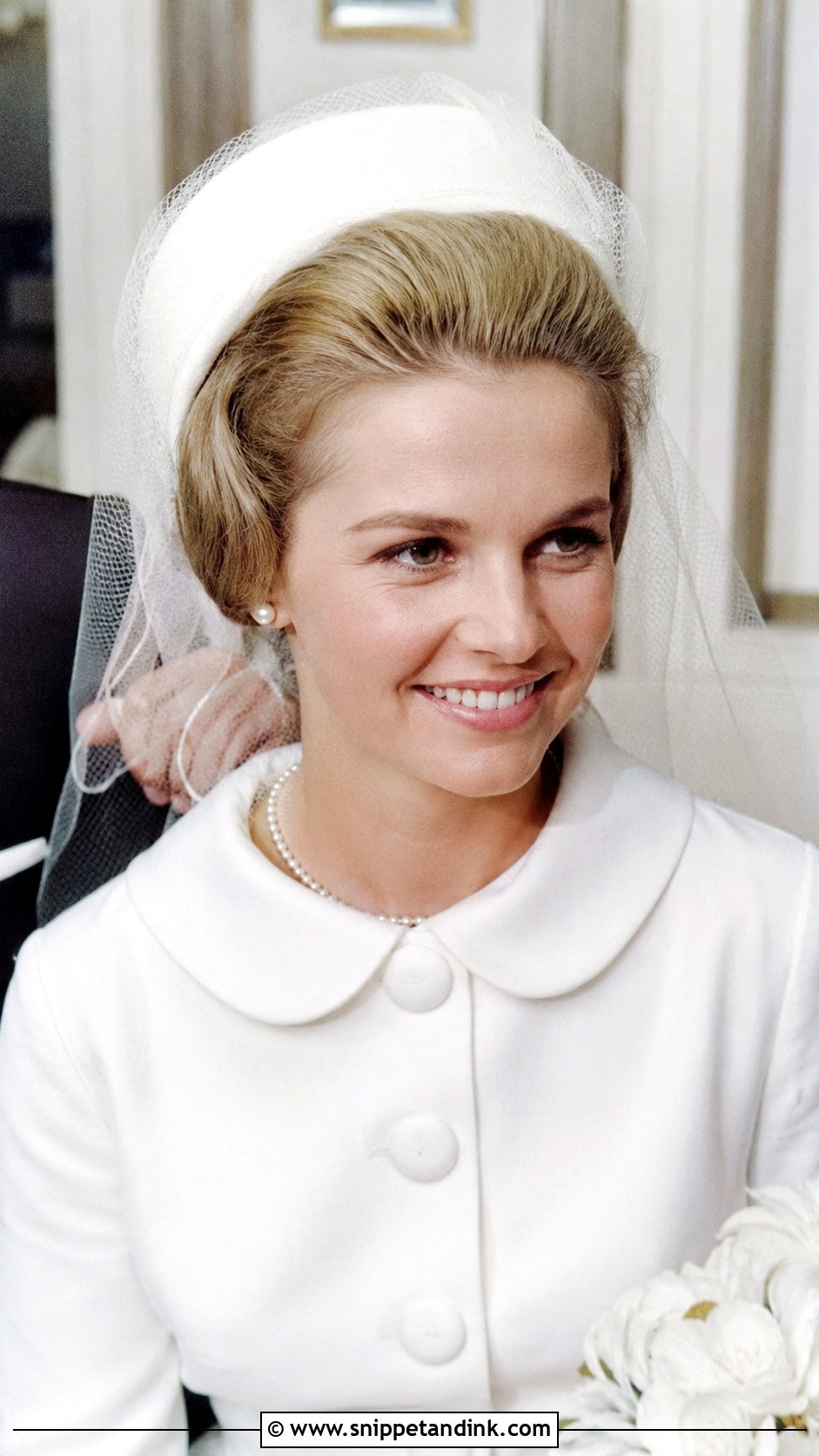 1960s Wedding Pillbox Hat Hair - Snippet and Ink - 20 1960s Wedding Hair Ideas