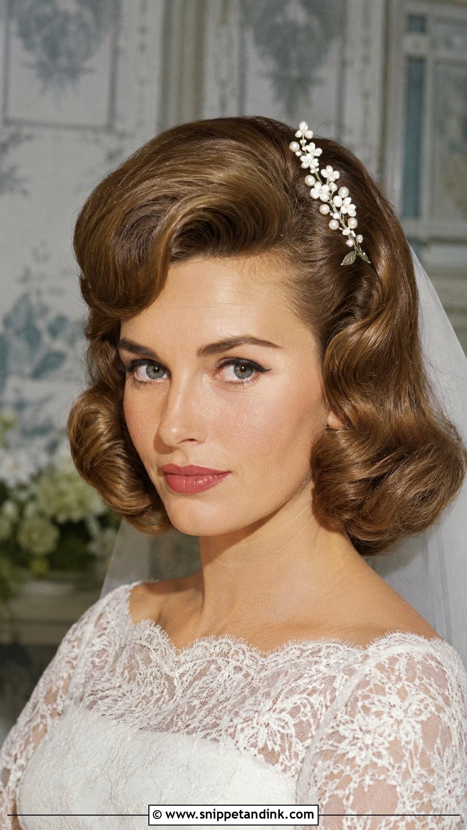1960s Wedding Soft Curl Hair - Snippet and Ink - 20 1960s Wedding Hair Ideas