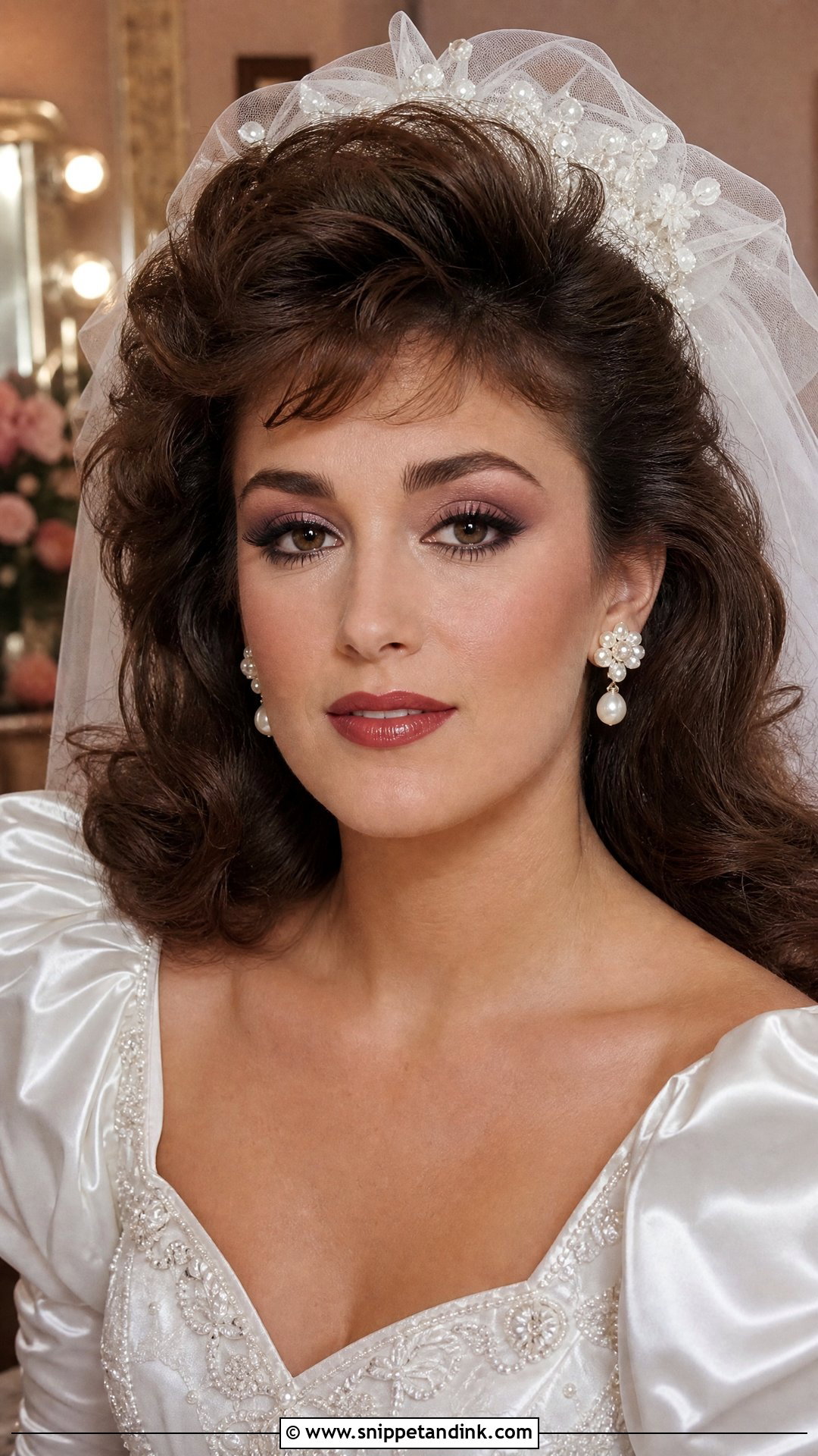 1980s Wedding Makeup - Snippet and Ink - 25 Vintage Wedding Makeup Ideas