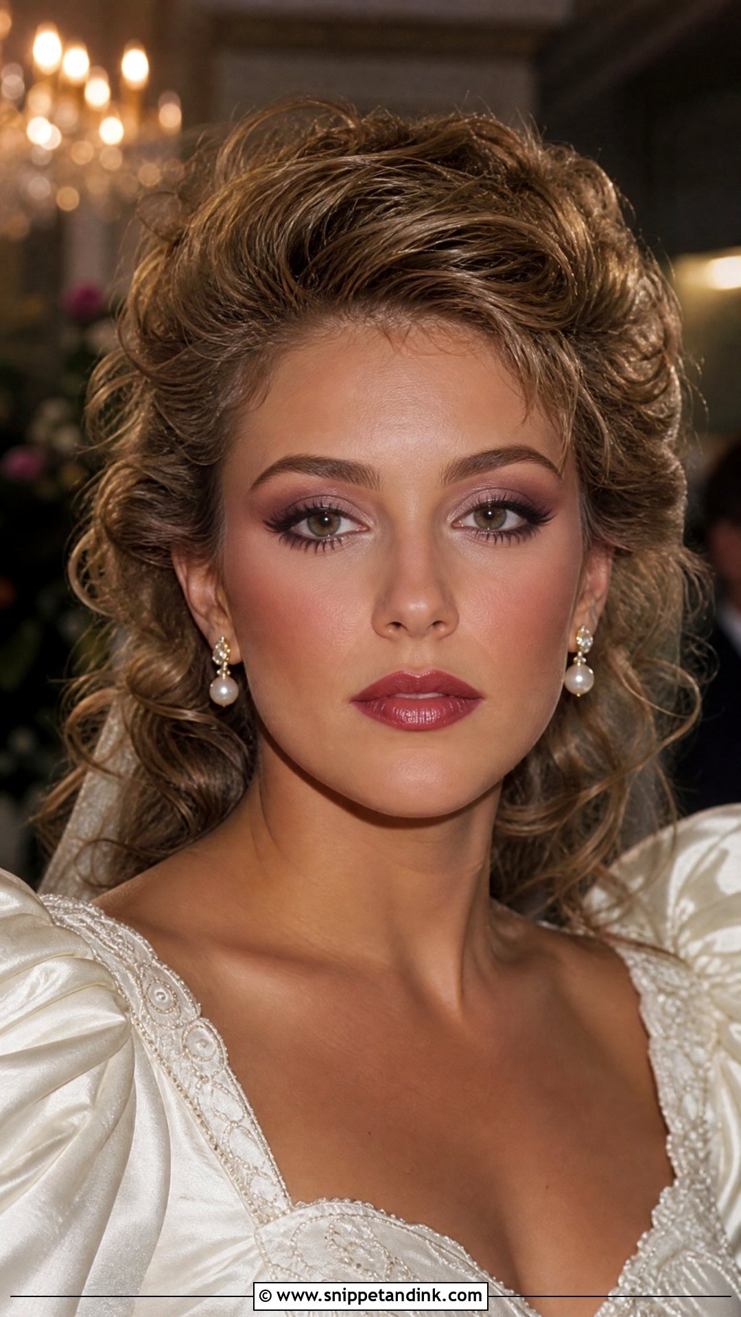 1980s Wedding Makeup - Snippet and Ink - 20 Retro Wedding Makeup Ideas