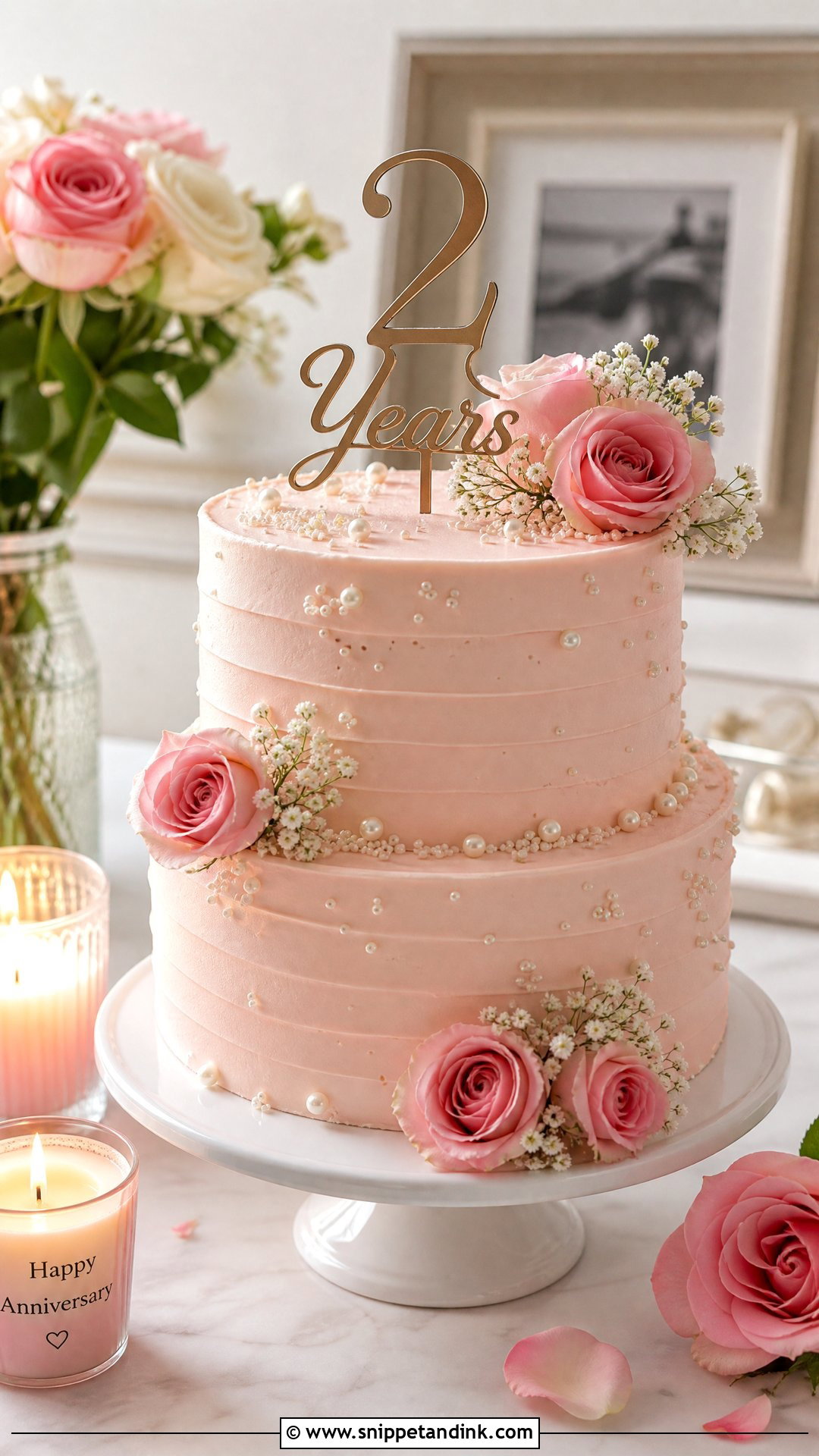 2 Year Anniversary Cake - Snippet and Ink - 30 2 Year Anniversary Cake Ideas