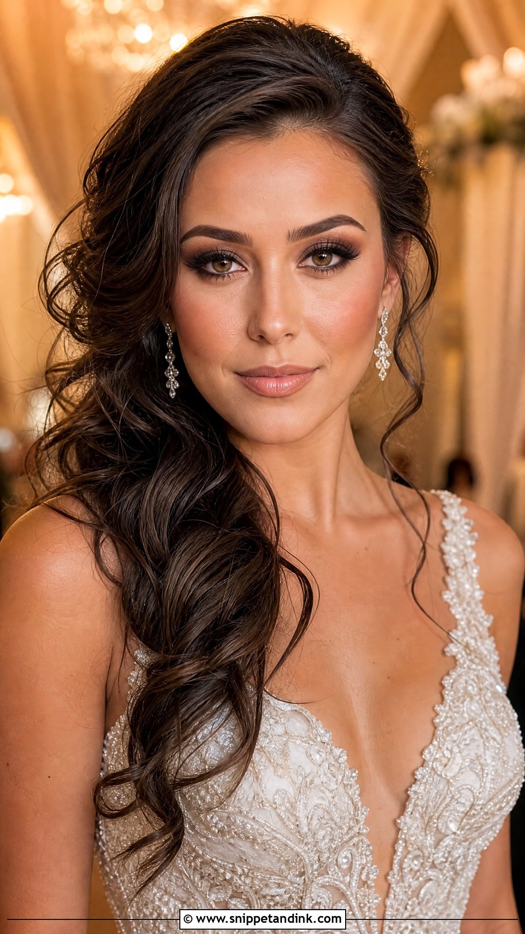 2024 Brown Smokey Wedding Makeup - Snippet and Ink - 20 2024 Wedding Makeup Ideas