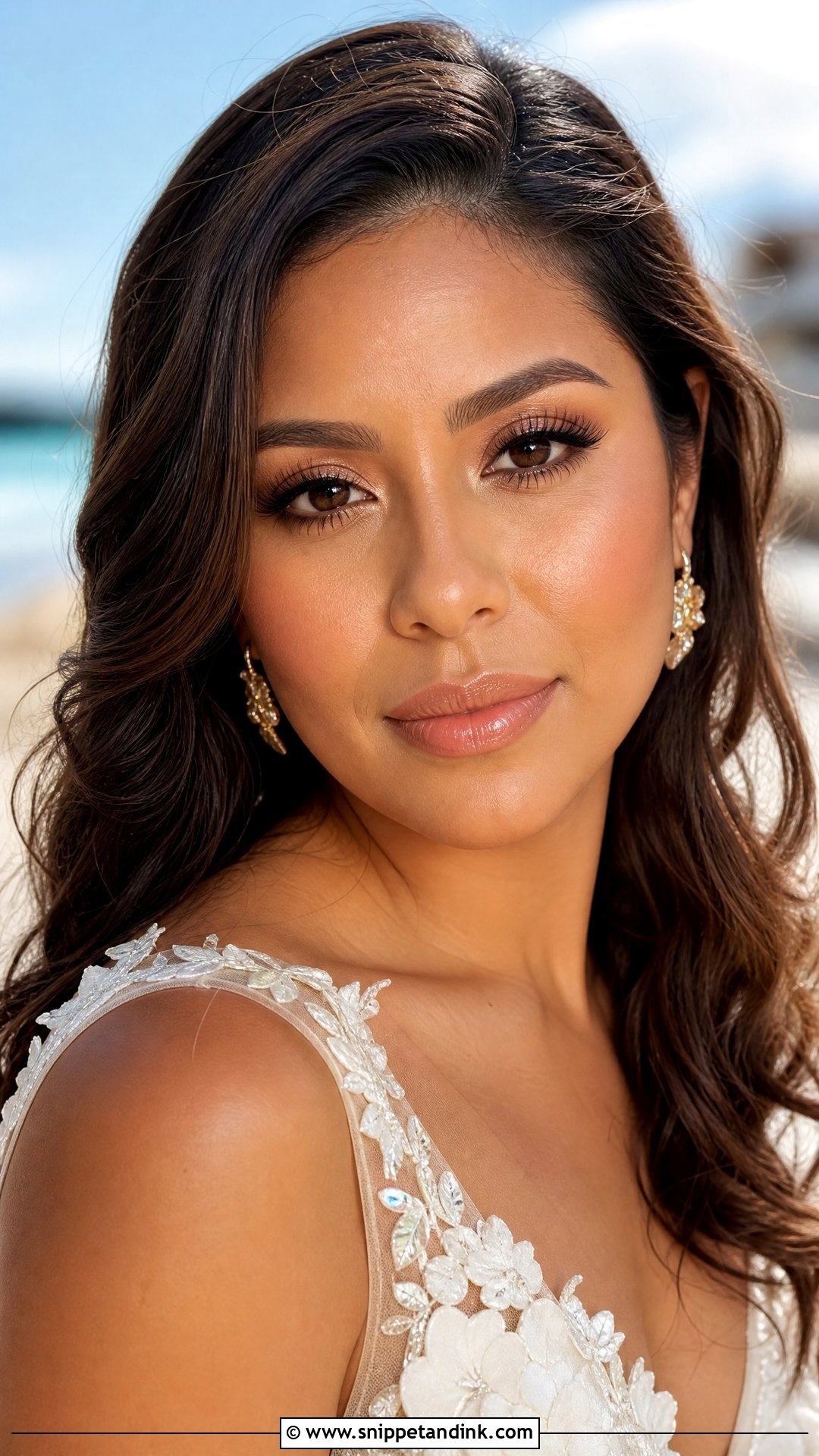 2024 Peach Wedding Makeup - Snippet and Ink - 20 2024 Wedding Makeup Ideas