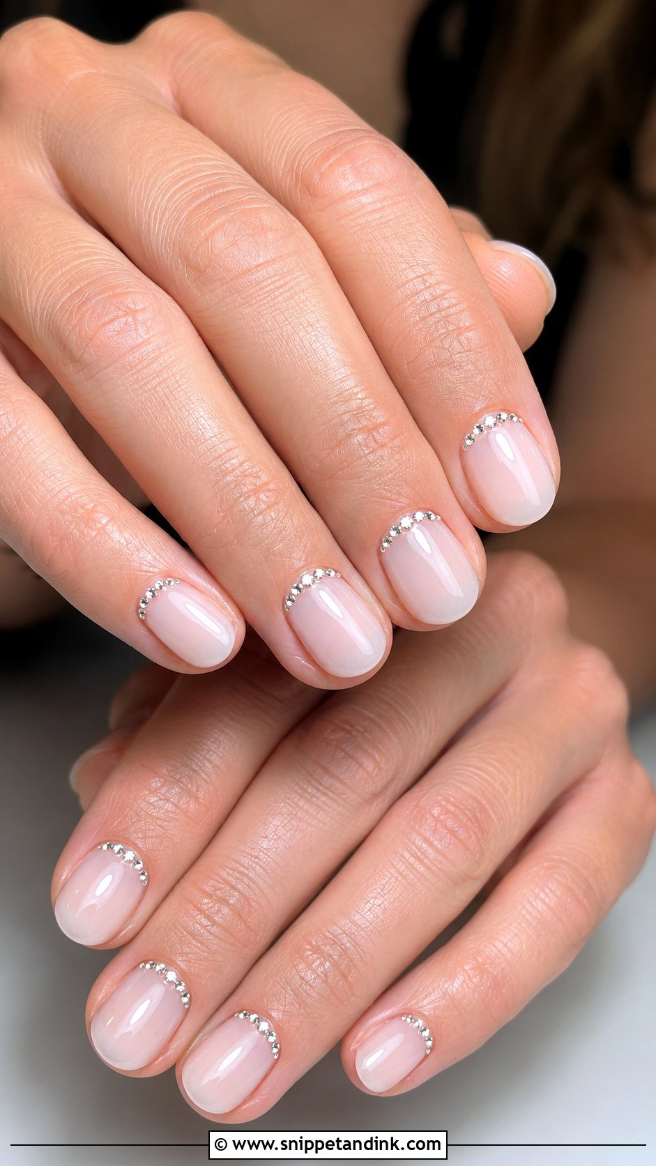 3D Pearl Wedding Nails - Snippet and Ink - 20 Bling Wedding Nails