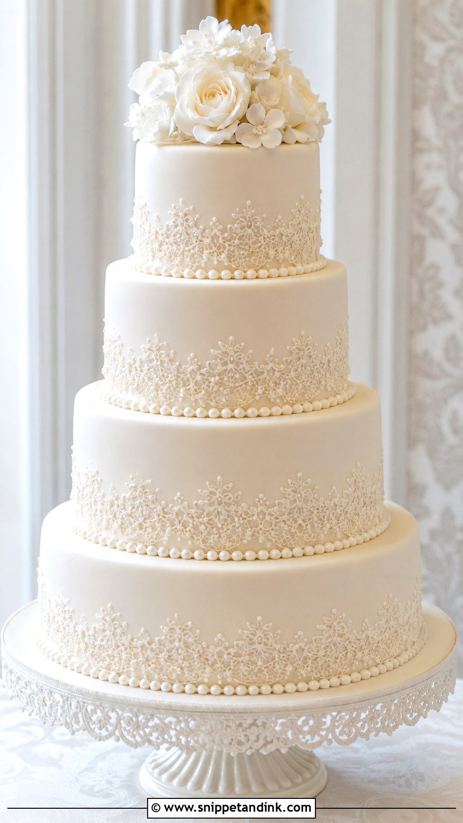 6 8 10 12 Inch Wedding Cake Servings - Snippet and Ink - 20 Wedding Cake Serving Guide