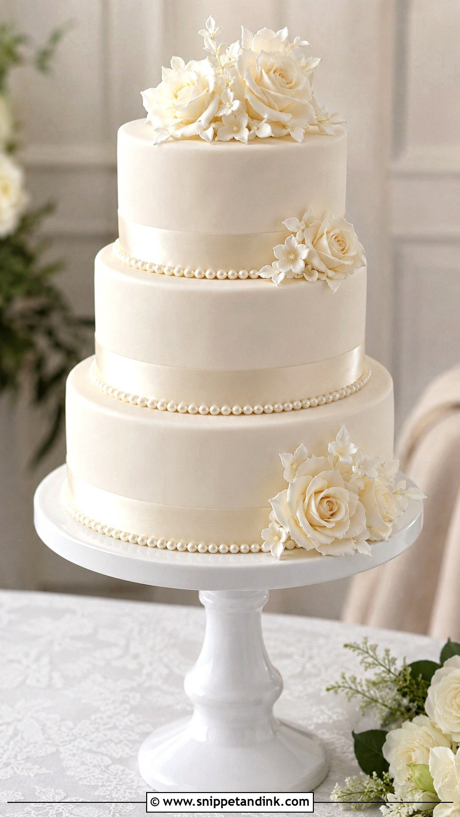 6 8 10 Inch Wedding Cake Servings - Snippet and Ink - 20 Wedding Cake Serving Guide