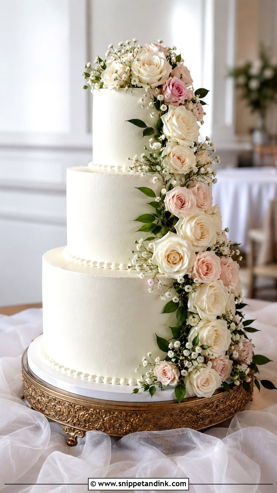 6 9 12 Inch Wedding Cake Servings - Snippet and Ink - 20 Wedding Cake Serving Guide