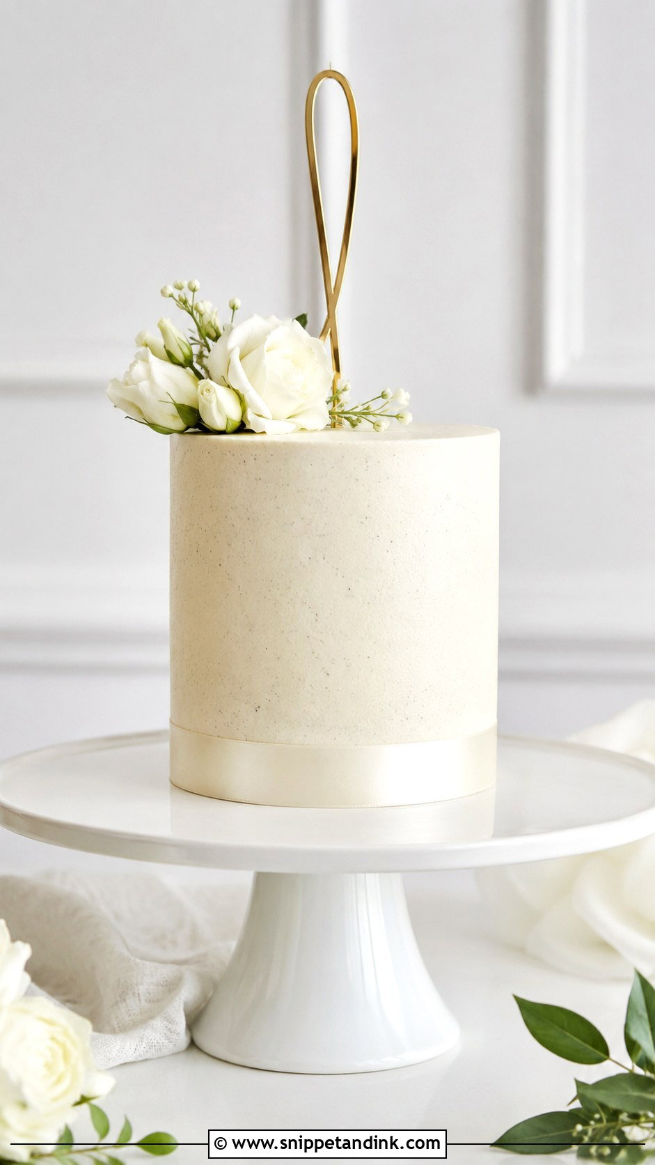6 Inch Vanilla Bean Wedding Cake - Snippet and Ink - 20 6 Inch Cake Ideas for Wedding