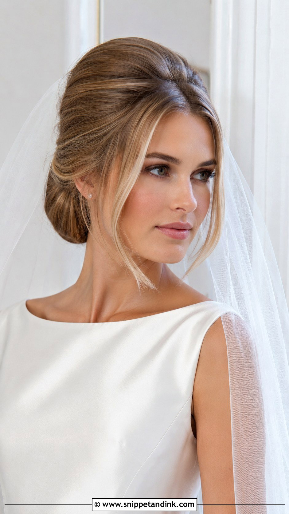 60s Bridal Hair With Veil - Snippet and Ink - 20 60s Bridal Hair Ideas