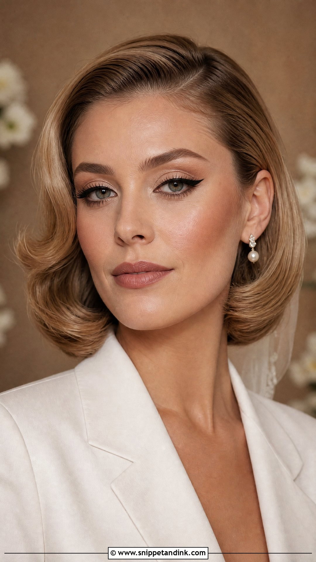 60s Cat Eye Wedding Makeup - Snippet and Ink - 20 60s Wedding Makeup Ideas