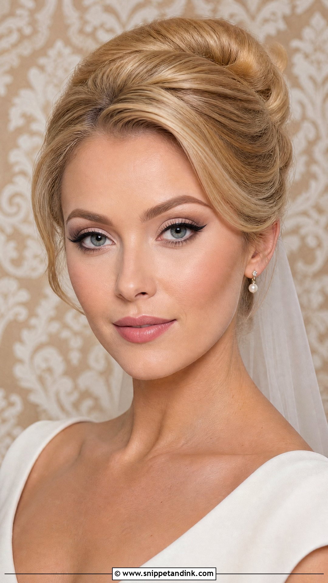 60s Matte Skin Wedding Makeup - Snippet and Ink - 20 60s Wedding Makeup Ideas