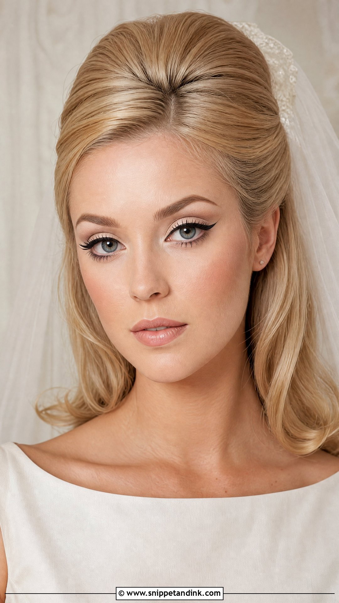 60s Mod Wedding Makeup - Snippet and Ink - 20 60s Wedding Makeup Ideas
