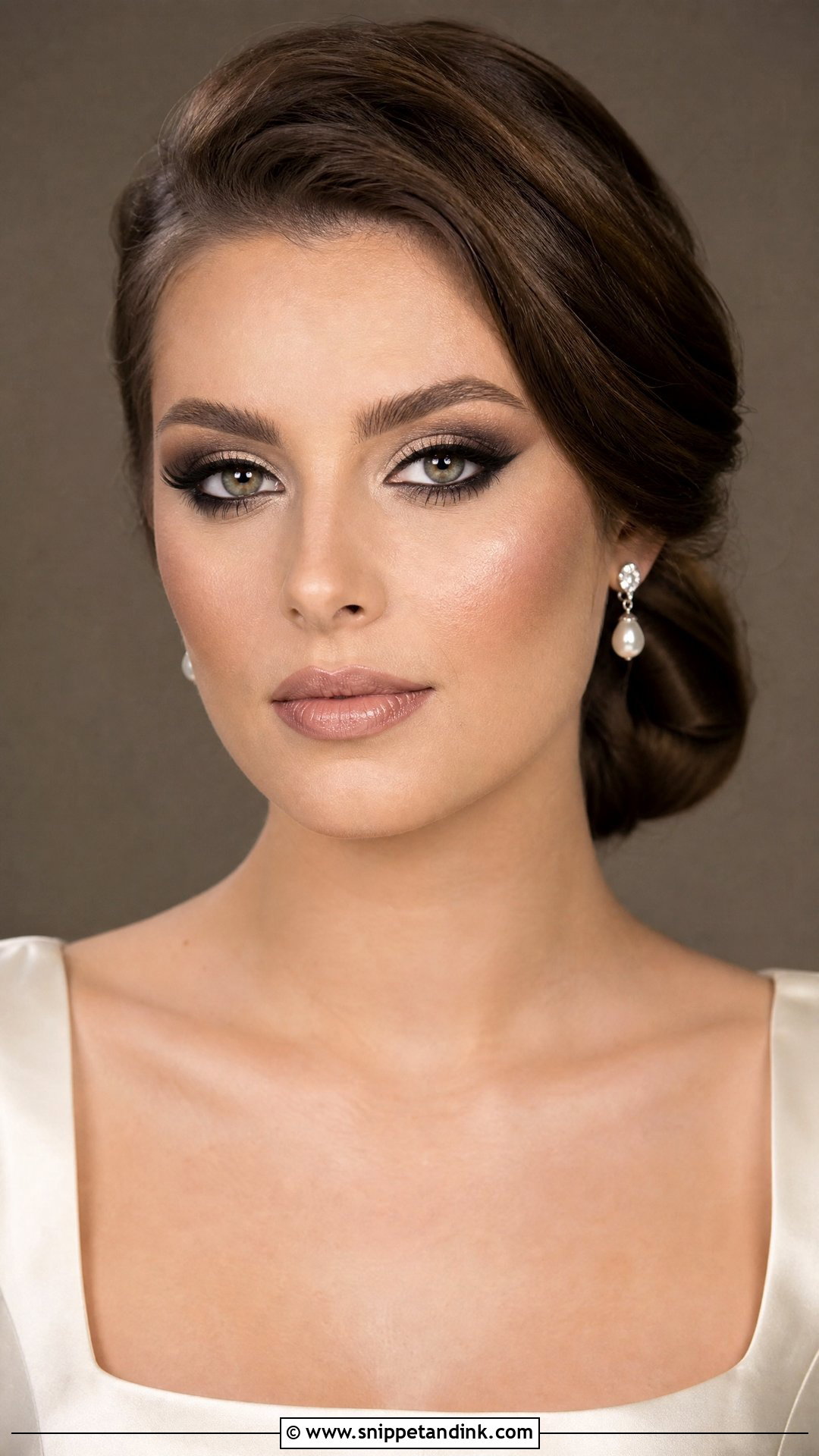 60s Smokey Eye Wedding Makeup - Snippet and Ink - 20 60s Wedding Makeup Ideas