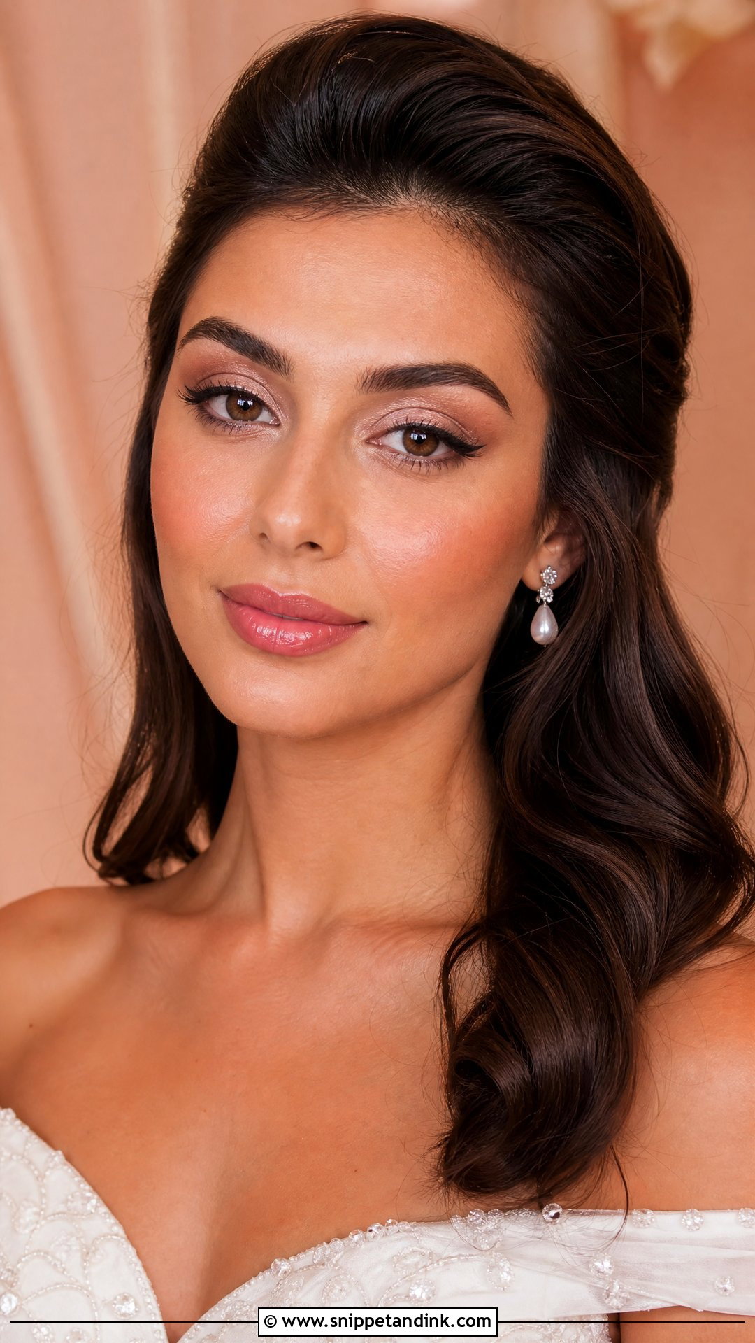 60s Soft Glam Wedding Makeup - Snippet and Ink - 20 60s Wedding Makeup Ideas