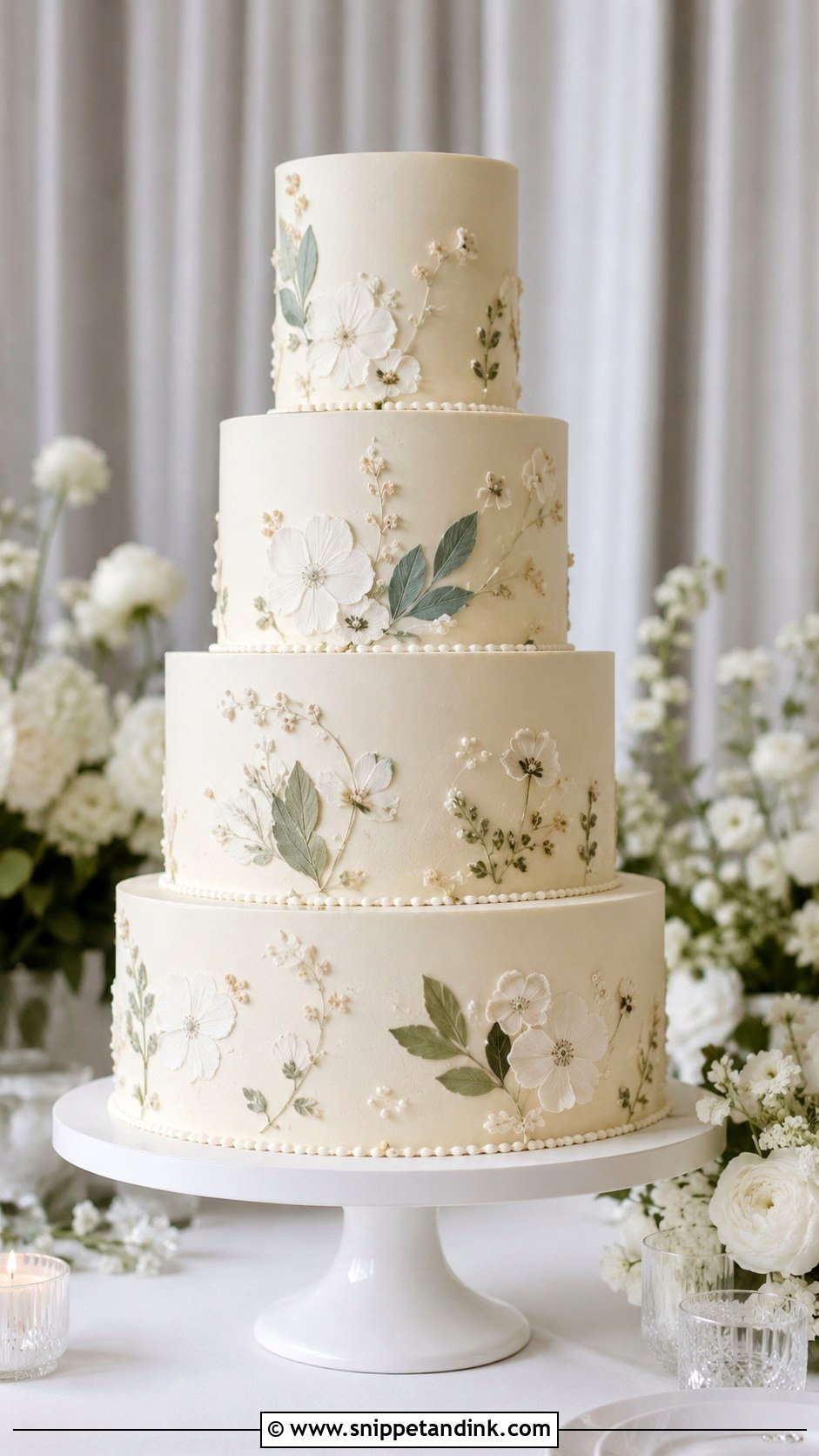 8 Inch 10 Inch 12 Inch 14 Inch Wedding Cake - Snippet and Ink - 20 Cake Tier Sizes for Wedding