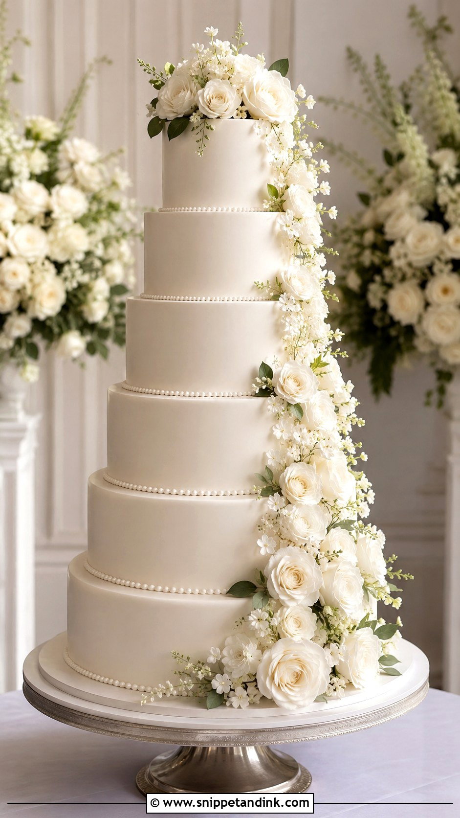 8 Inch 12 Inch 16 Inch 20 Inch Wedding Cake - Snippet and Ink - 20 Cake Tier Sizes for Wedding