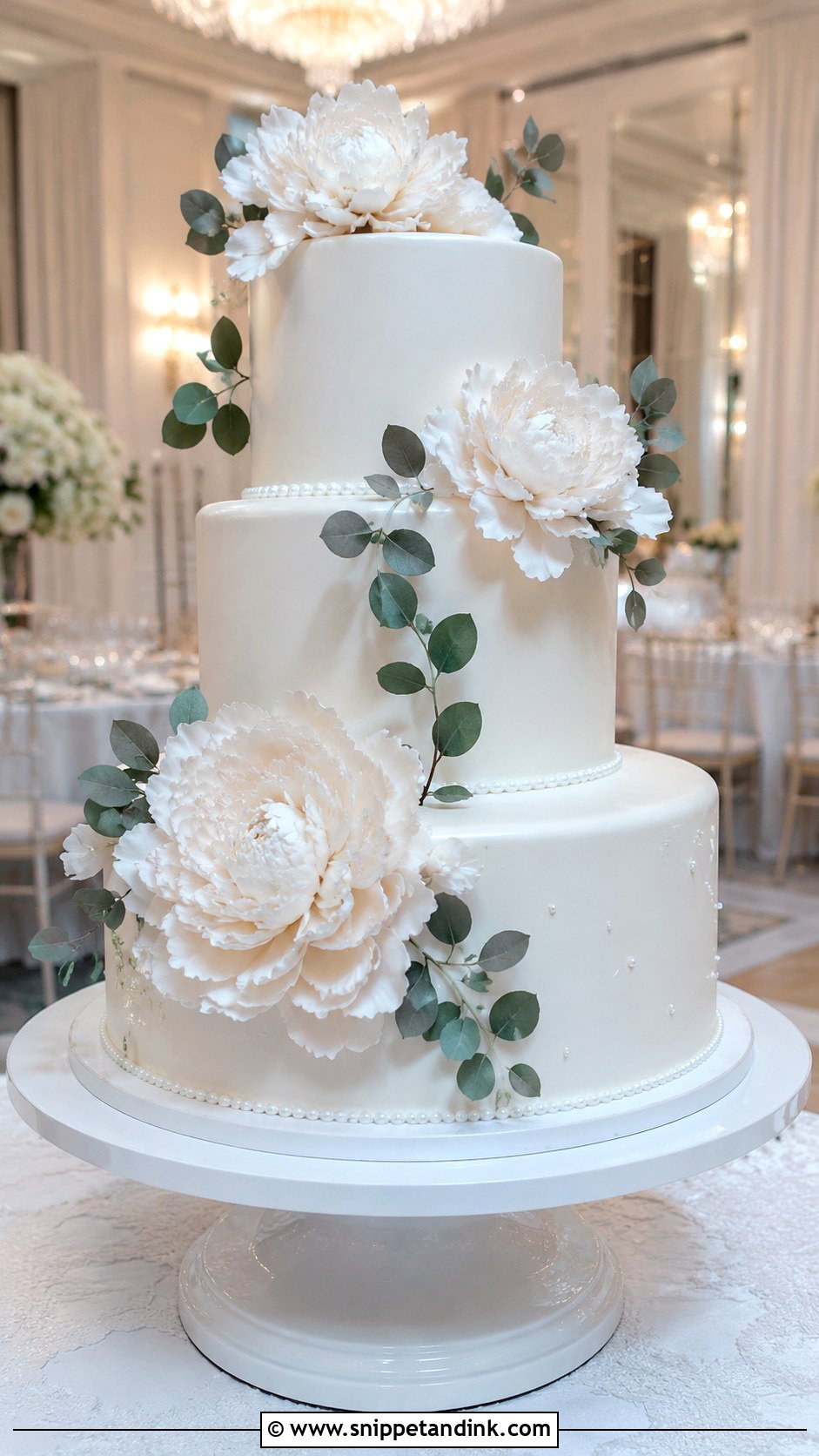8 Inch 12 Inch 16 Inch Wedding Cake - Snippet and Ink - 20 Cake Tier Sizes for Wedding