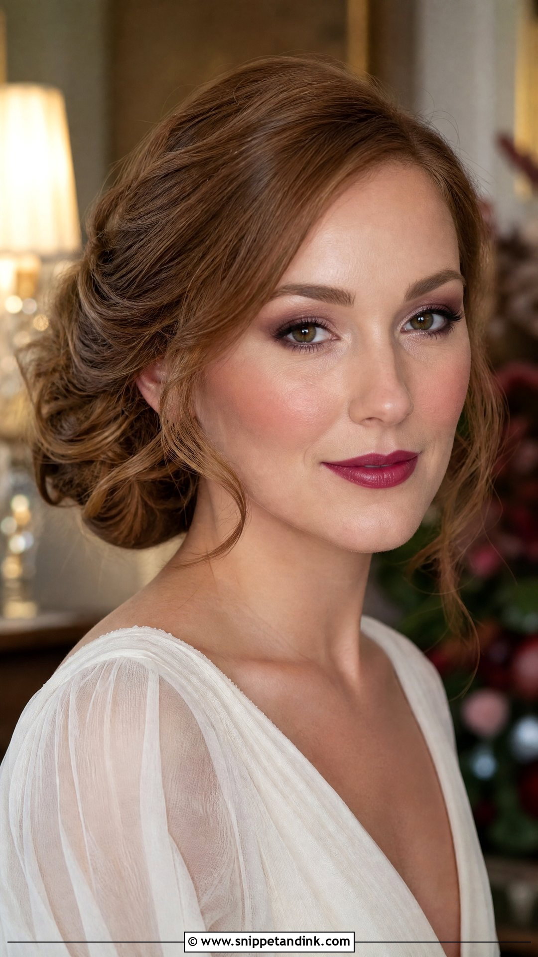 90s Berry Wedding Makeup - Snippet and Ink - 20 90s Wedding Makeup Ideas
