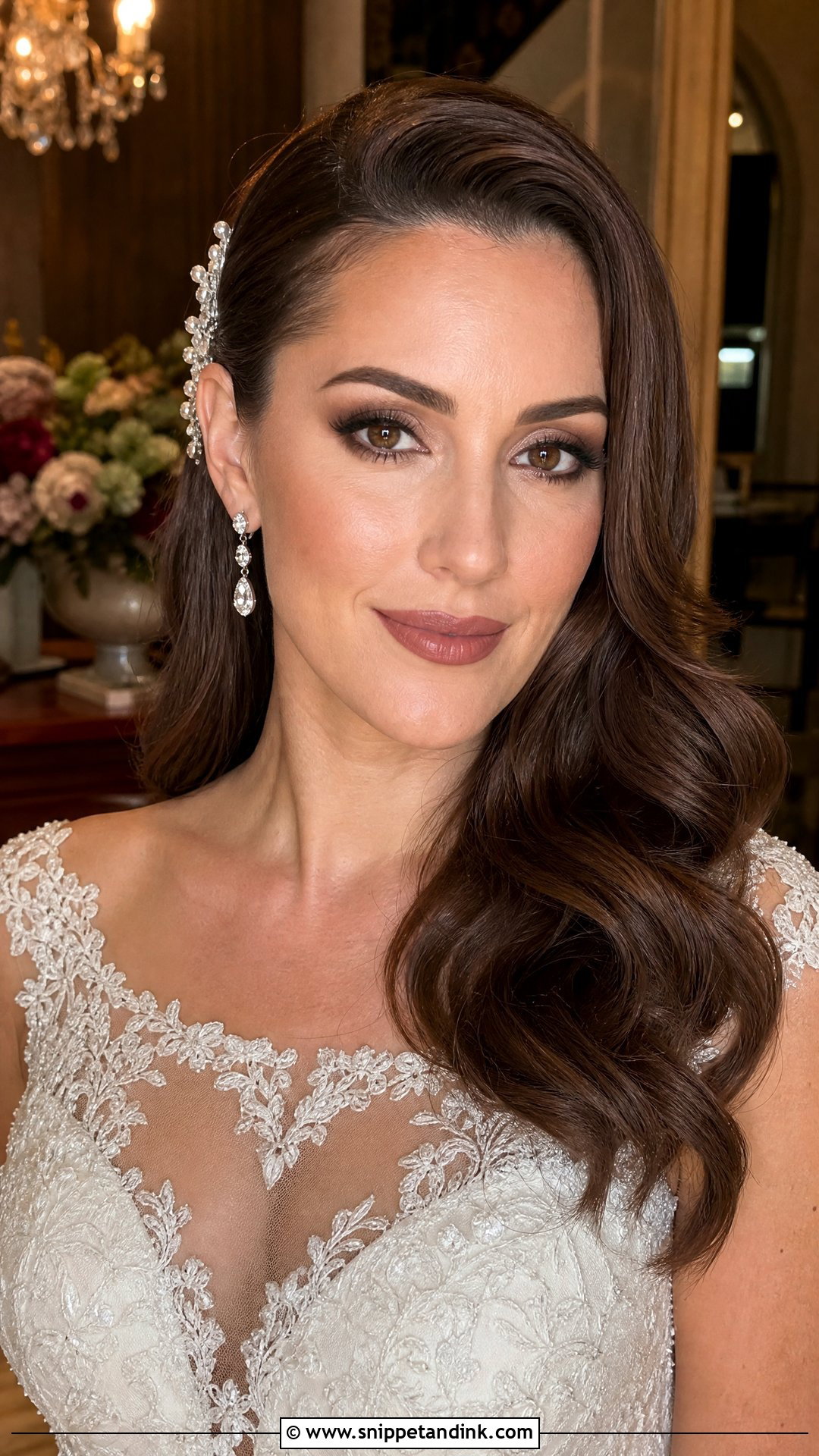 90s Brown Smokey Wedding Makeup - Snippet and Ink - 20 90s Wedding Makeup Ideas