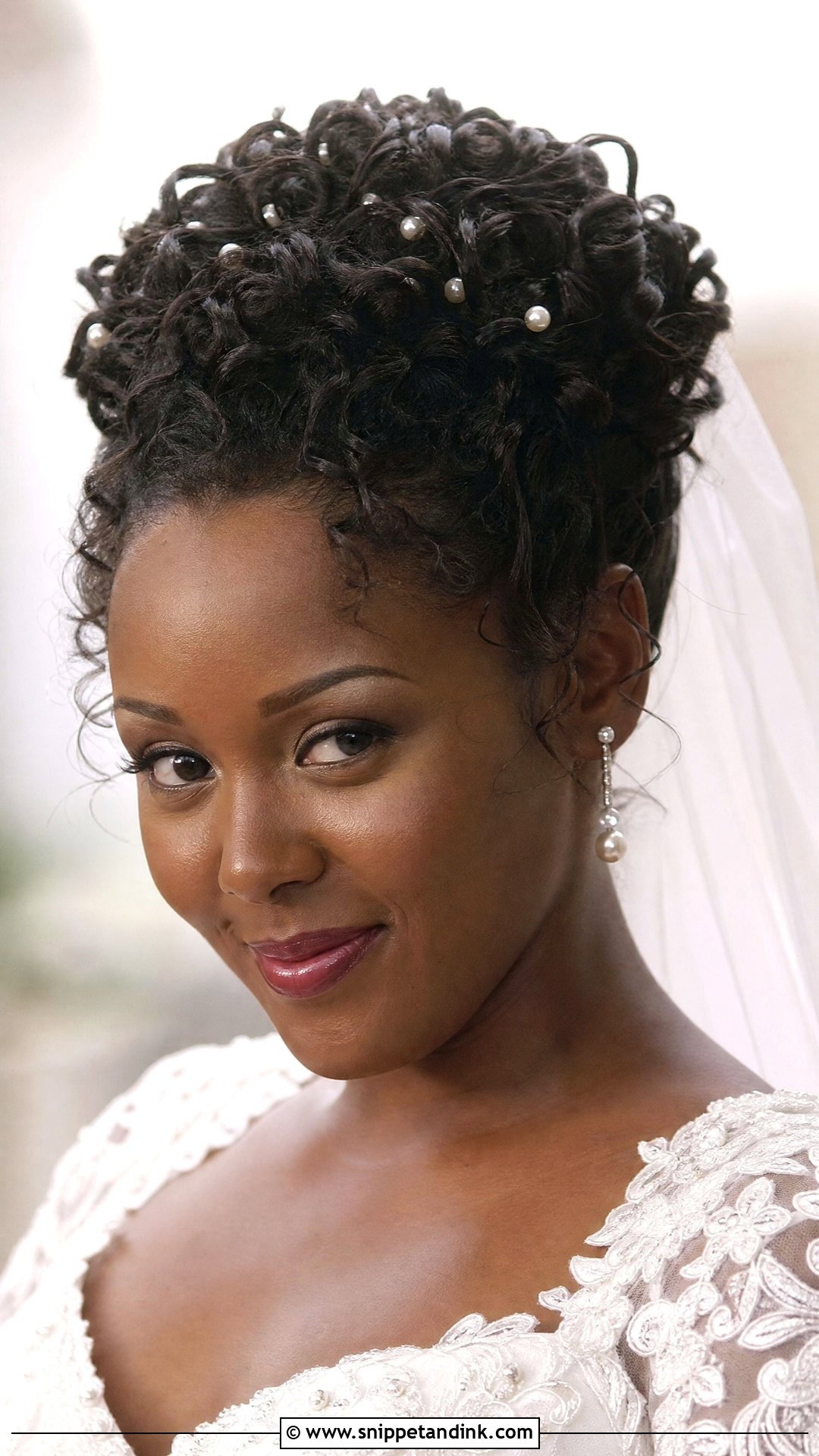 90s Curly Updo Wedding Hair - Snippet and Ink - 15 90s Wedding Hairstyles