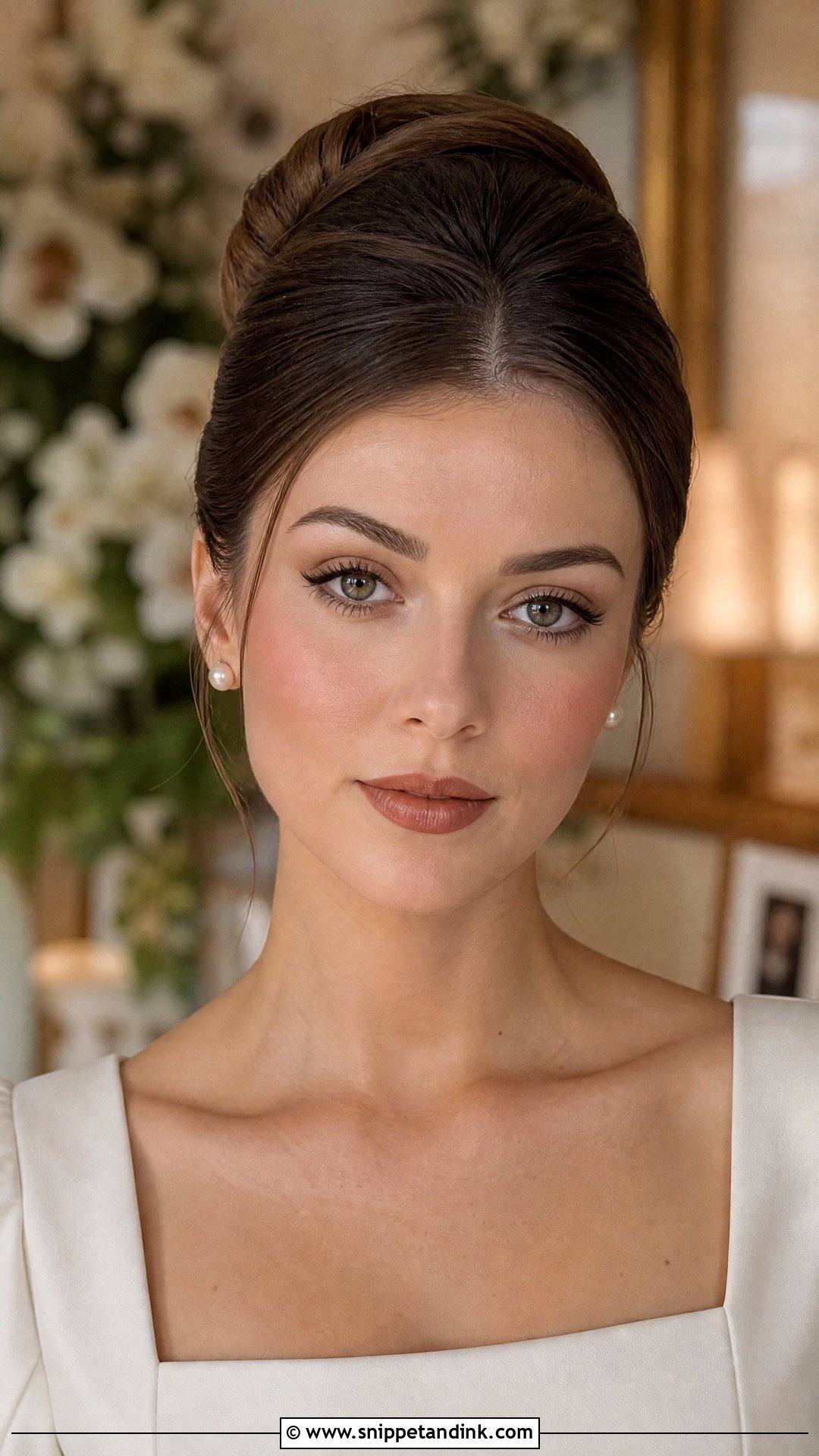 90s Matte Skin Bridal Makeup - Snippet and Ink - 20 90s Bridal Makeup Ideas