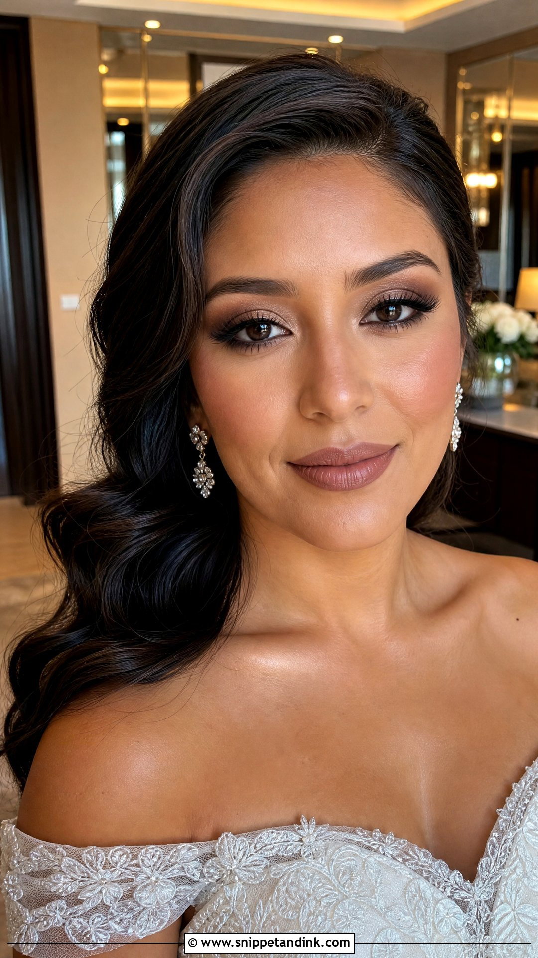 90s Soft Smokey Eye Wedding Makeup - Snippet and Ink - 20 90s Wedding Makeup Ideas