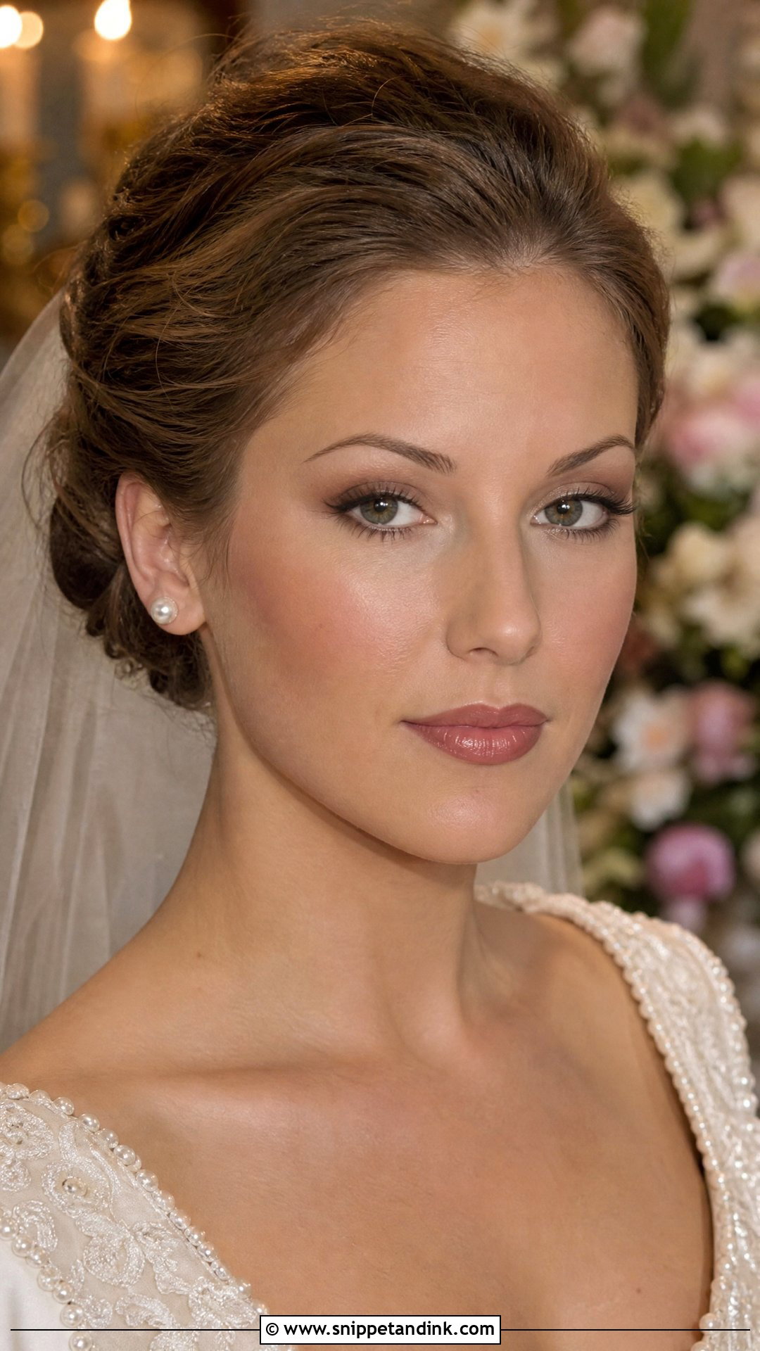 90s Thin Brow Bridal Makeup - Snippet and Ink - 20 90s Bridal Makeup Ideas