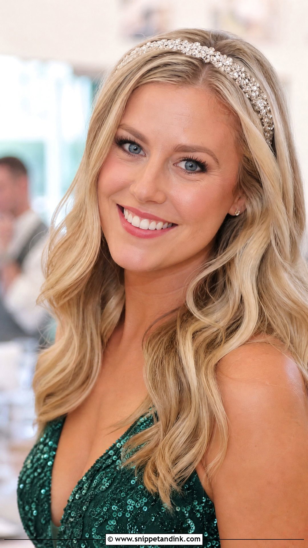 Accessorized Down Style for Wedding Guest - Snippet and Ink - 30 Easy Hairstyles for Wedding Guest