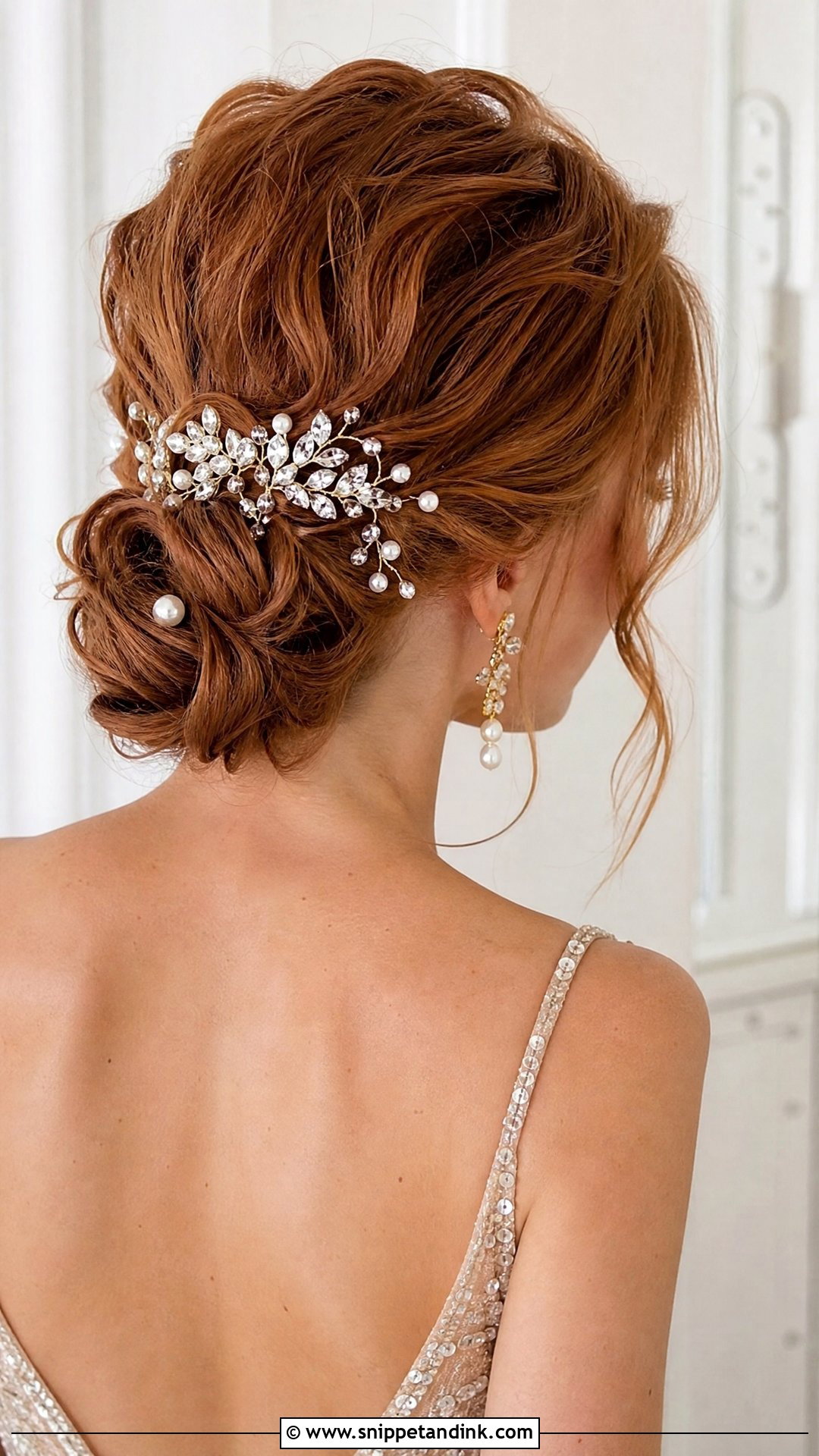 Accessorized Low Bun - Snippet and Ink - 20 Easy Hairstyles for a Wedding Guest