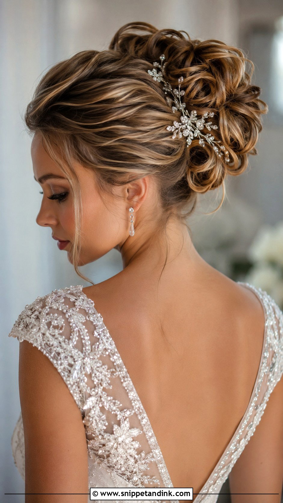 Accessorized Updo Wedding Hairstyle - Snippet and Ink - 25 Hairstyle Ideas for Wedding