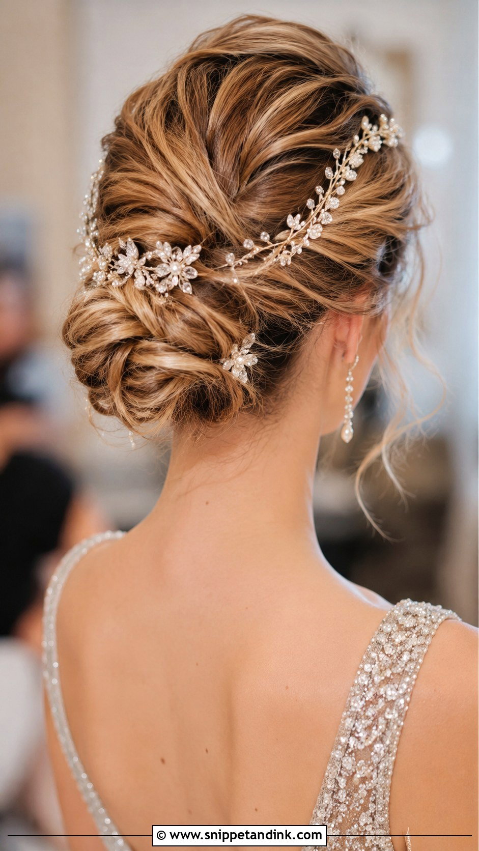 Accessorized Updo for Long Hair - Snippet and Ink - 20 Hair for Wedding Guest Long Ideas