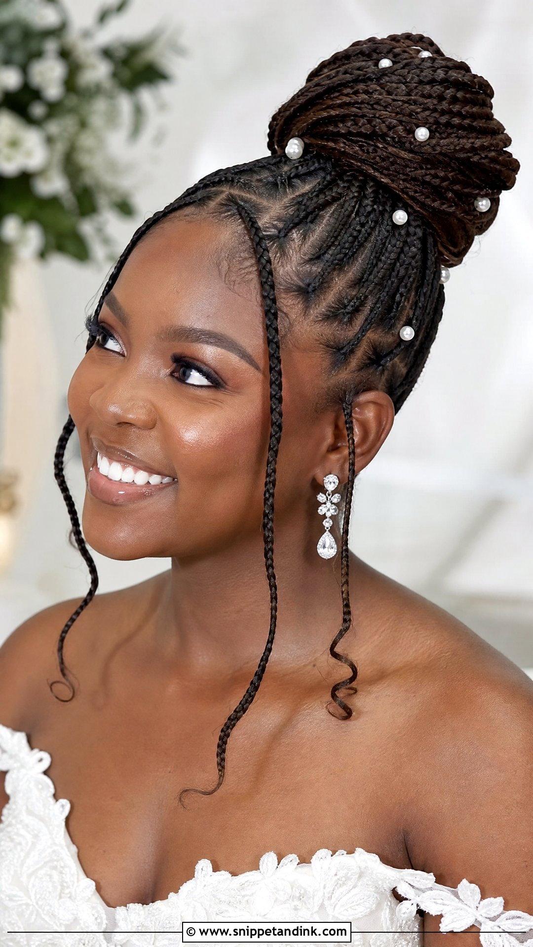 African Braids Bridal Updo - Snippet and Ink - 15 African Braids Bridal Hairstyles