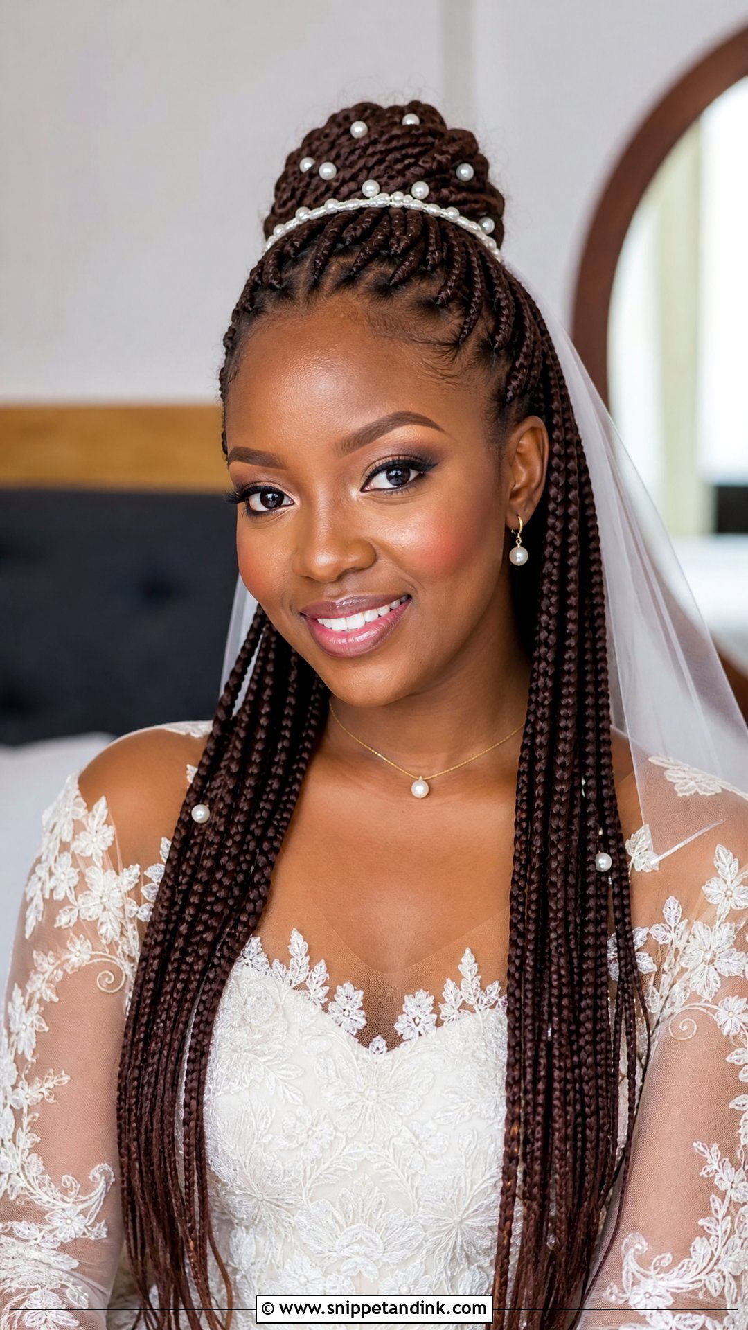 African Wedding Box Braids - Snippet and Ink - 15 African Wedding Hairstyles