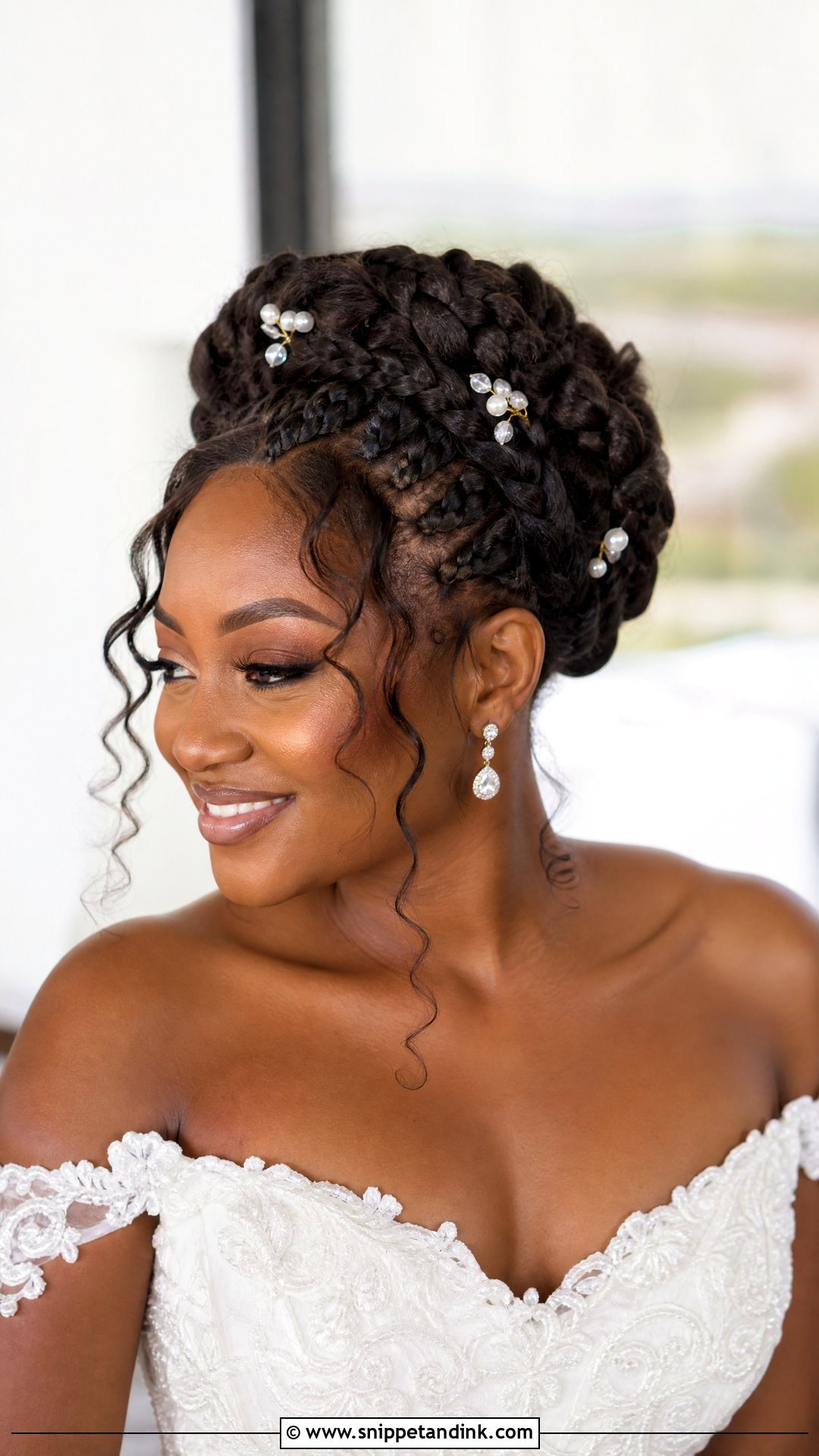 African Wedding Goddess Braids - Snippet and Ink - 15 African Wedding Hairstyles