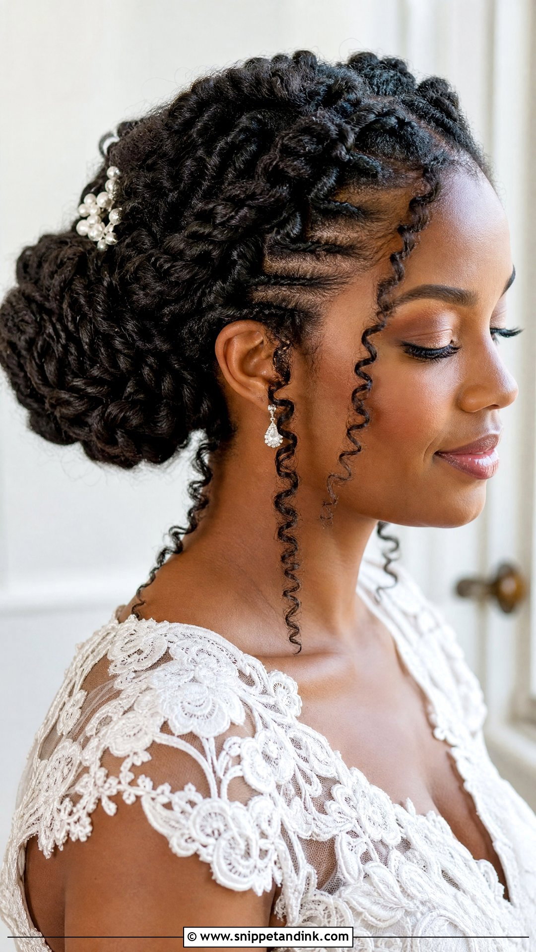 African Wedding Twist Updo - Snippet and Ink - 15 African Wedding Hairstyles